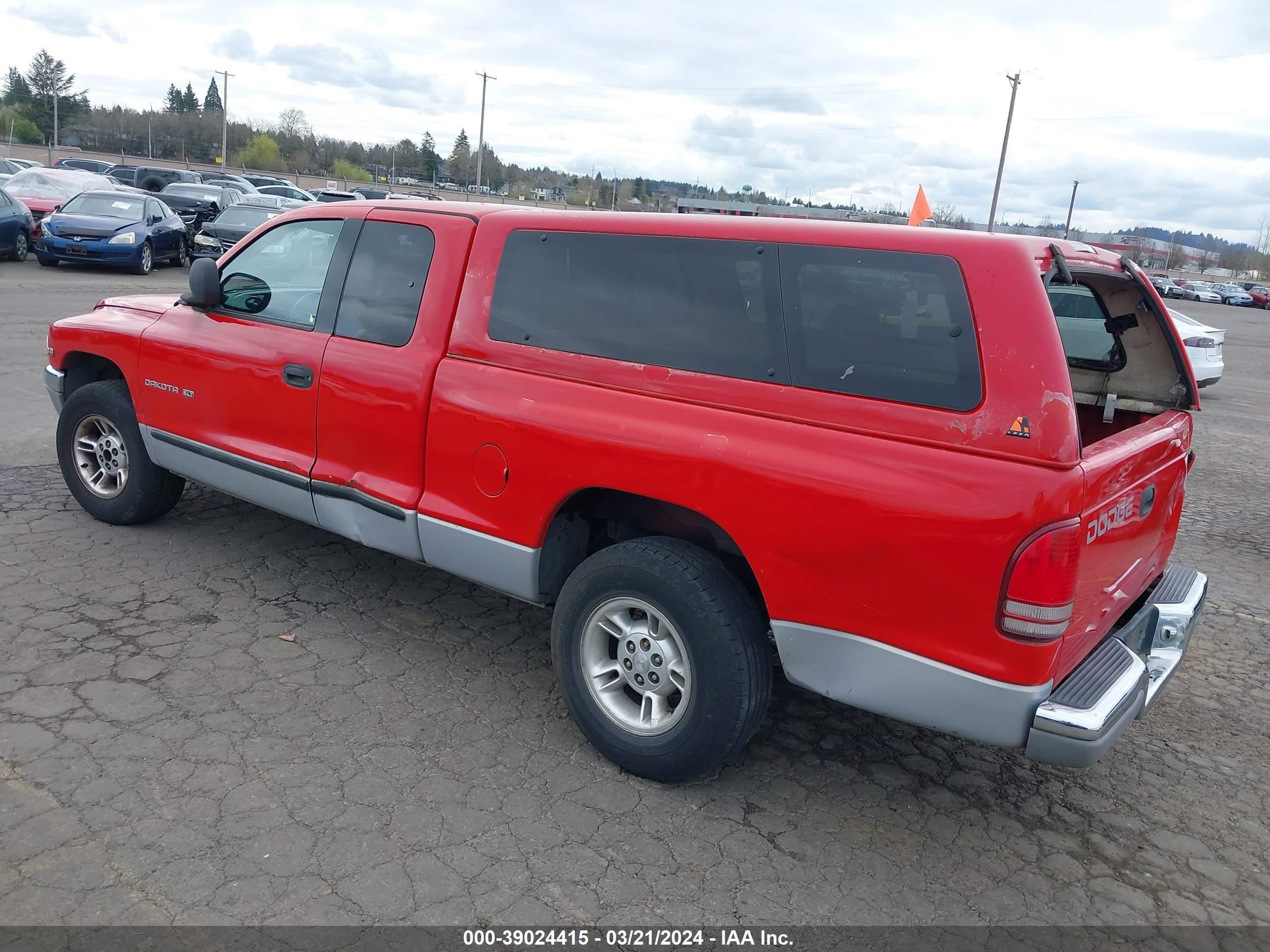 Photo 2 VIN: 1B7GL22YXXS148482 - DODGE DAKOTA 