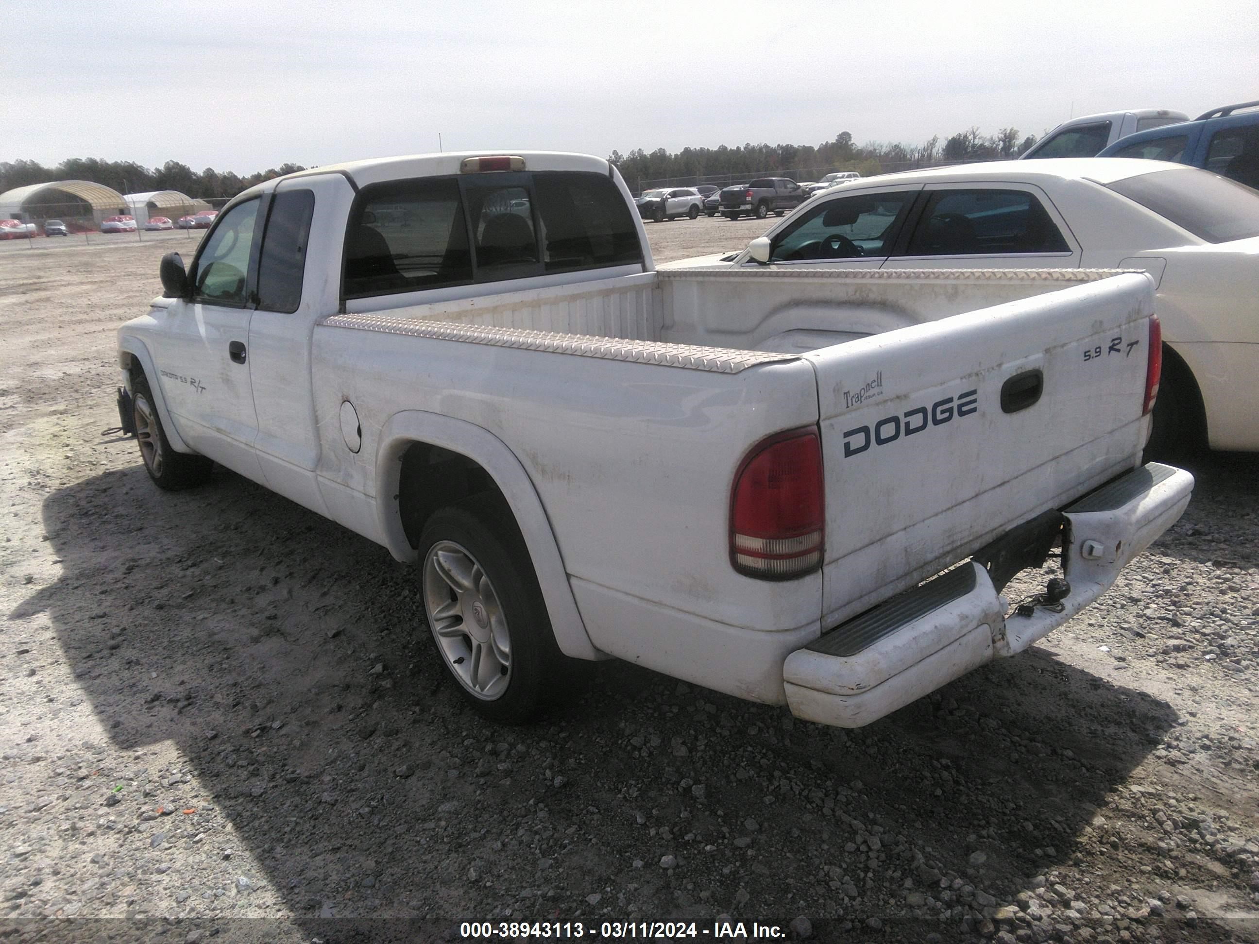 Photo 2 VIN: 1B7GL22Z3YS600444 - DODGE DAKOTA 