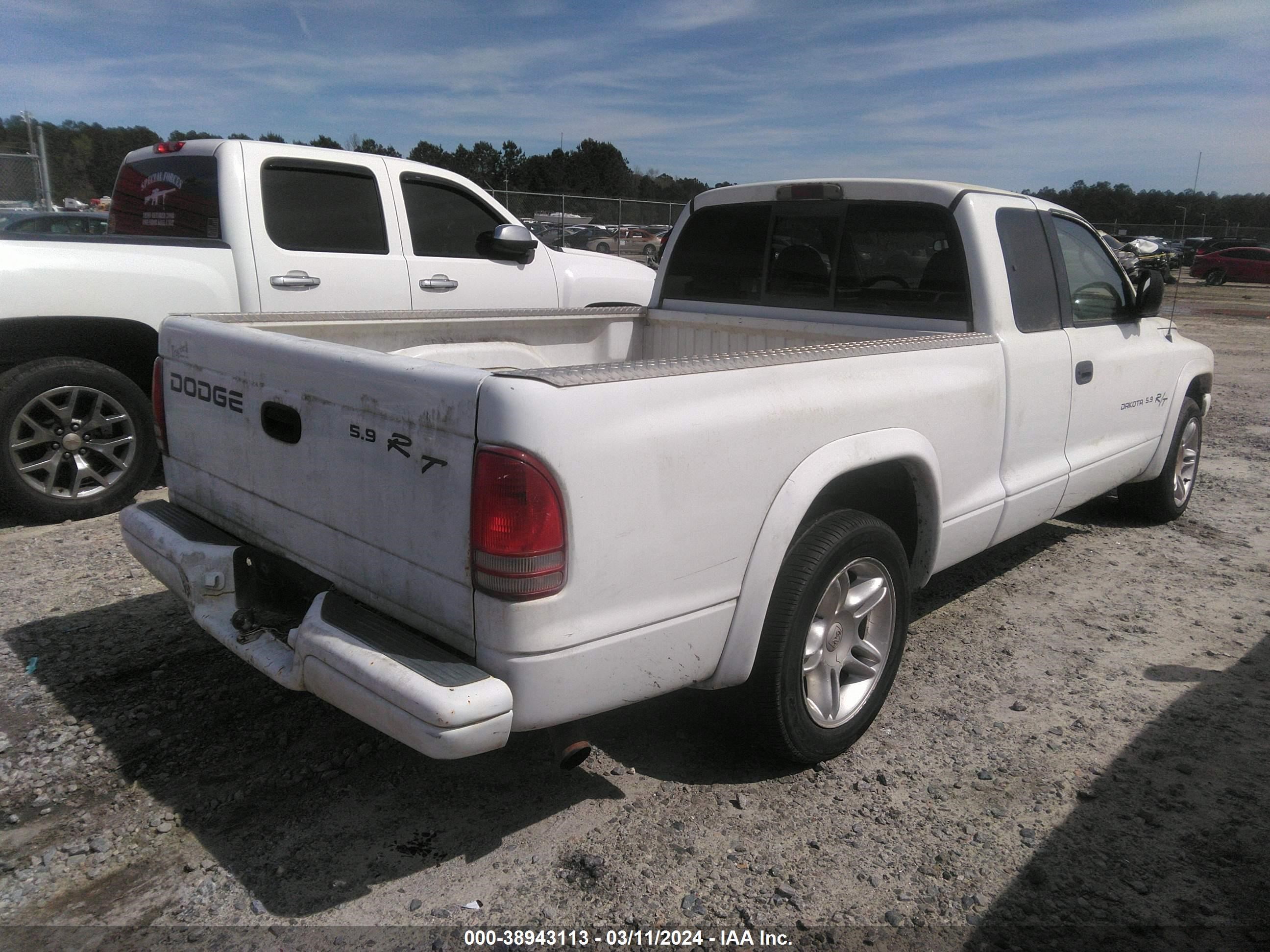 Photo 3 VIN: 1B7GL22Z3YS600444 - DODGE DAKOTA 