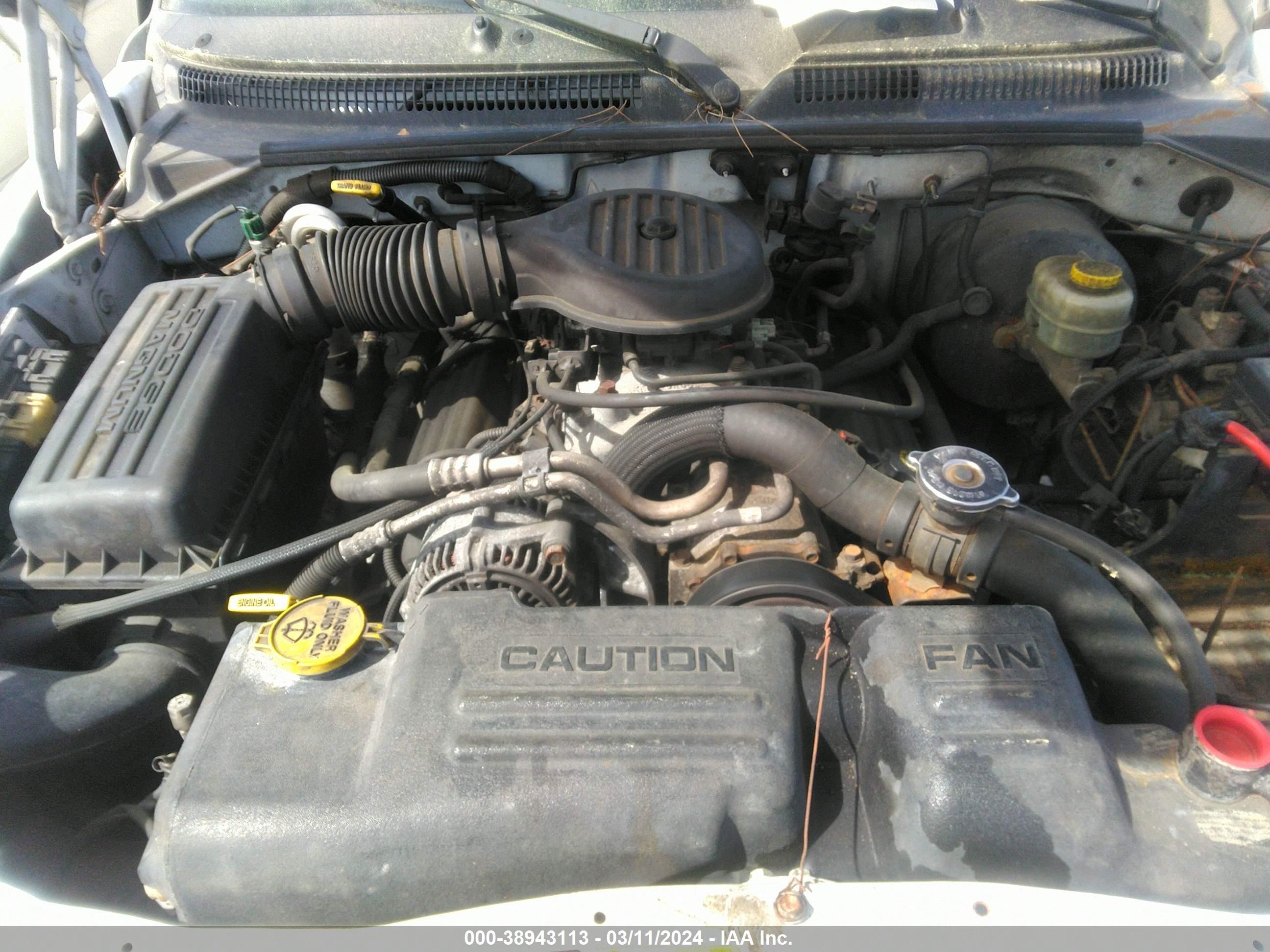 Photo 9 VIN: 1B7GL22Z3YS600444 - DODGE DAKOTA 