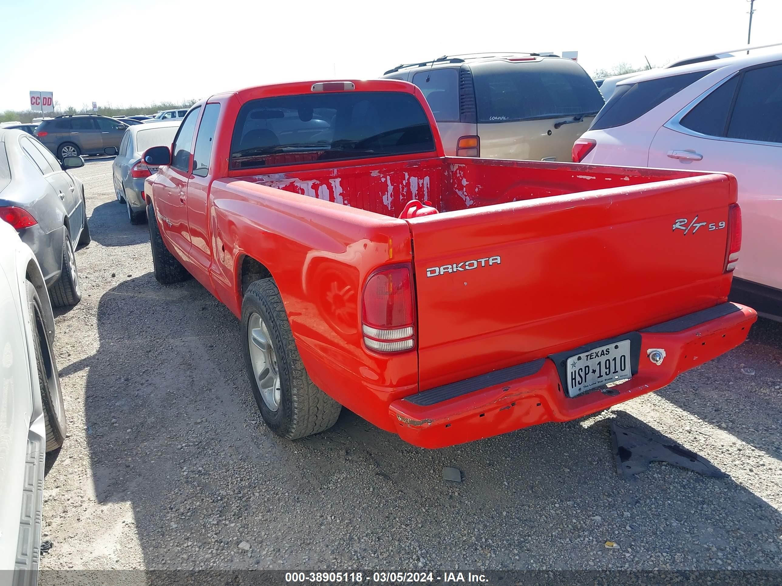 Photo 2 VIN: 1B7GL22Z61S237935 - DODGE DAKOTA 