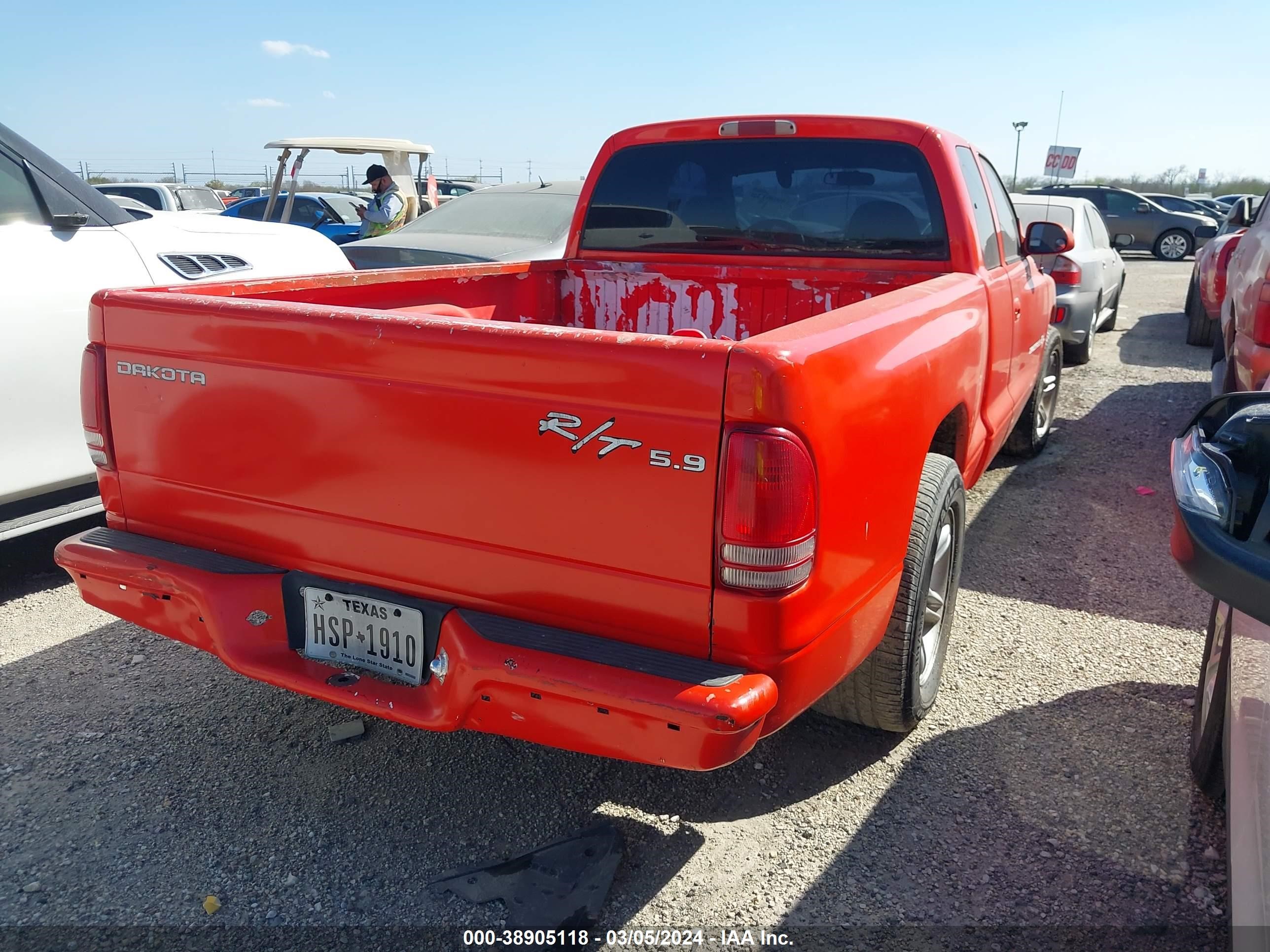 Photo 3 VIN: 1B7GL22Z61S237935 - DODGE DAKOTA 