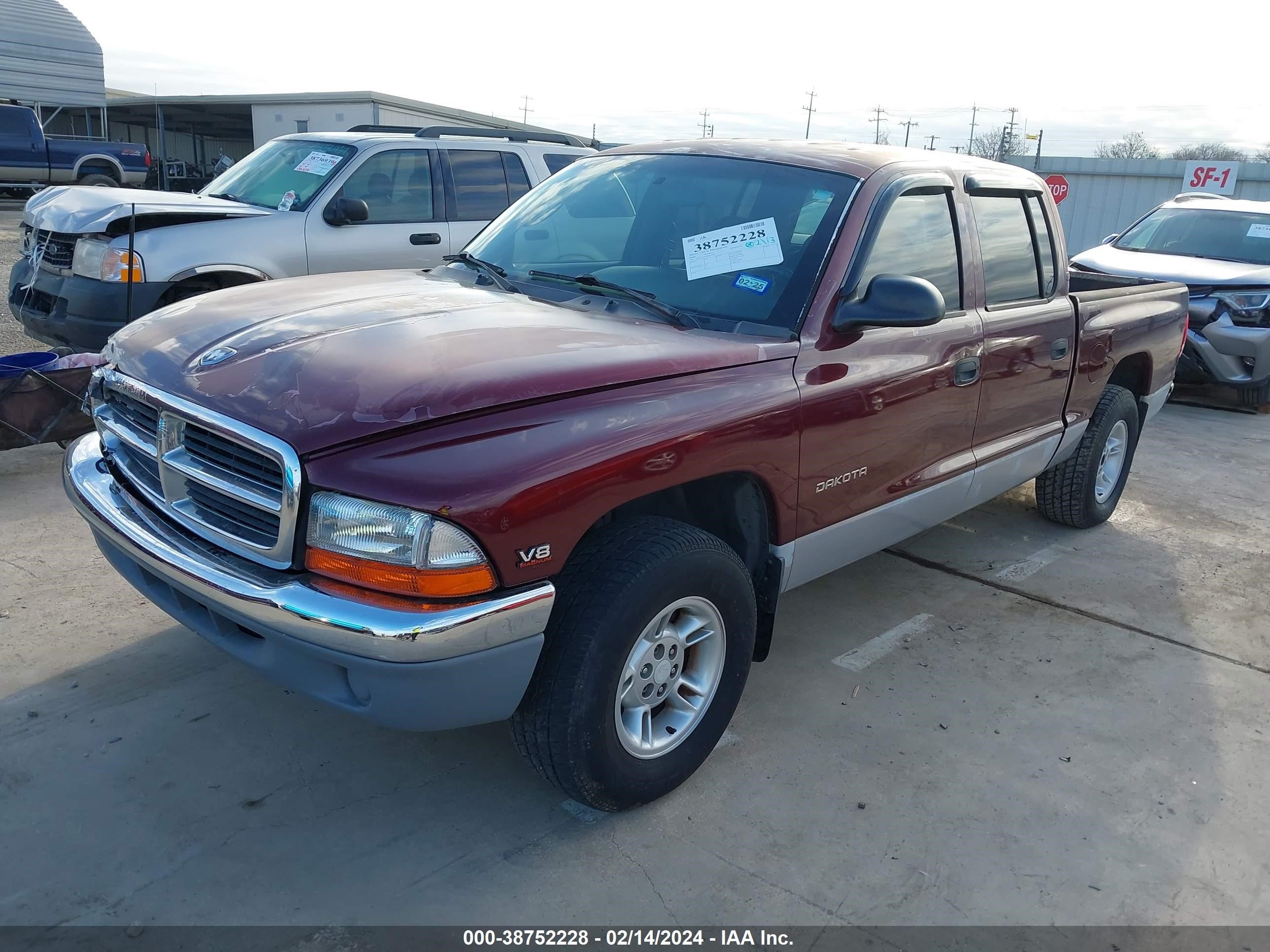 Photo 1 VIN: 1B7GL2AN4YS607790 - DODGE DAKOTA 