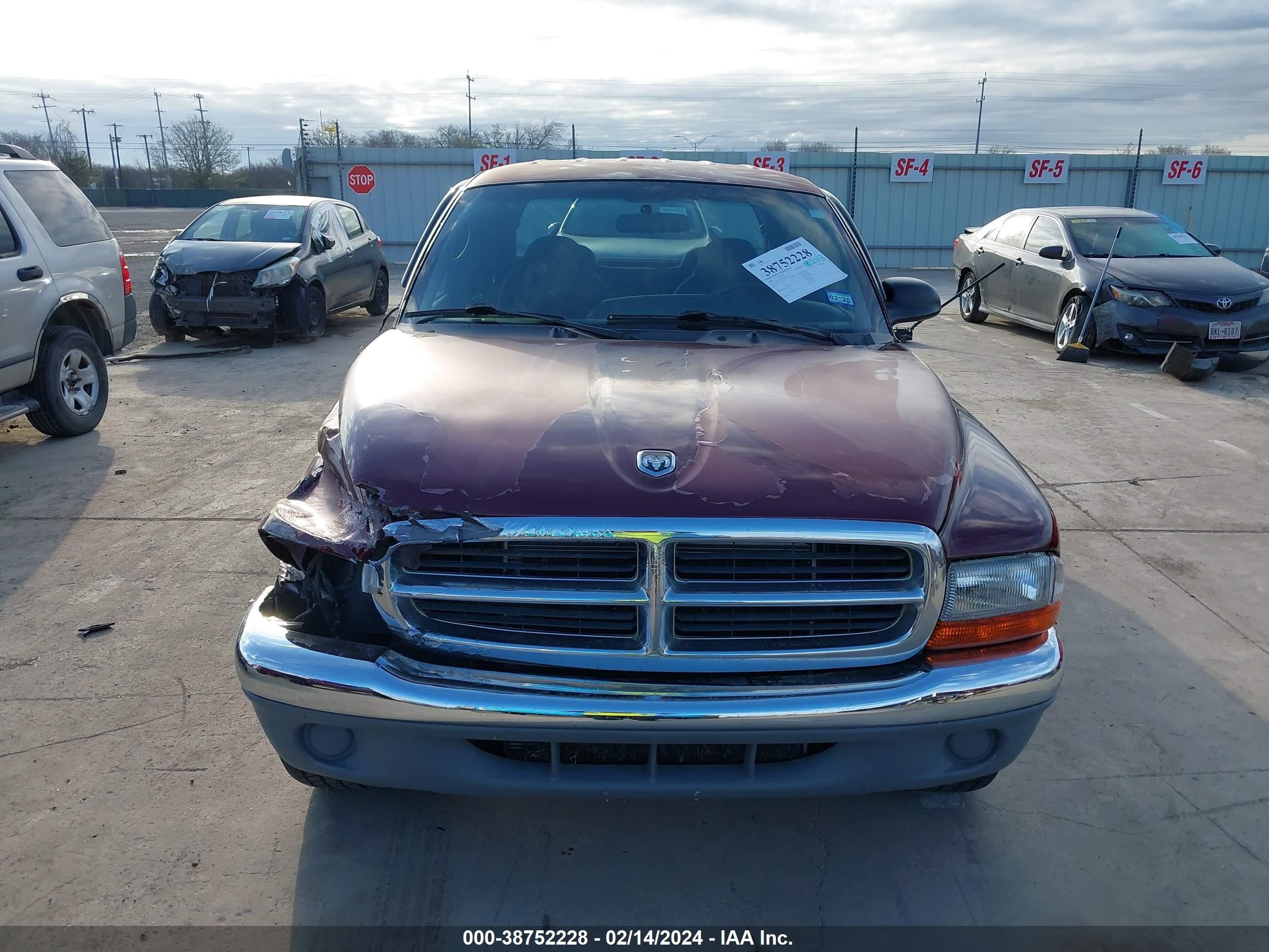 Photo 12 VIN: 1B7GL2AN4YS607790 - DODGE DAKOTA 