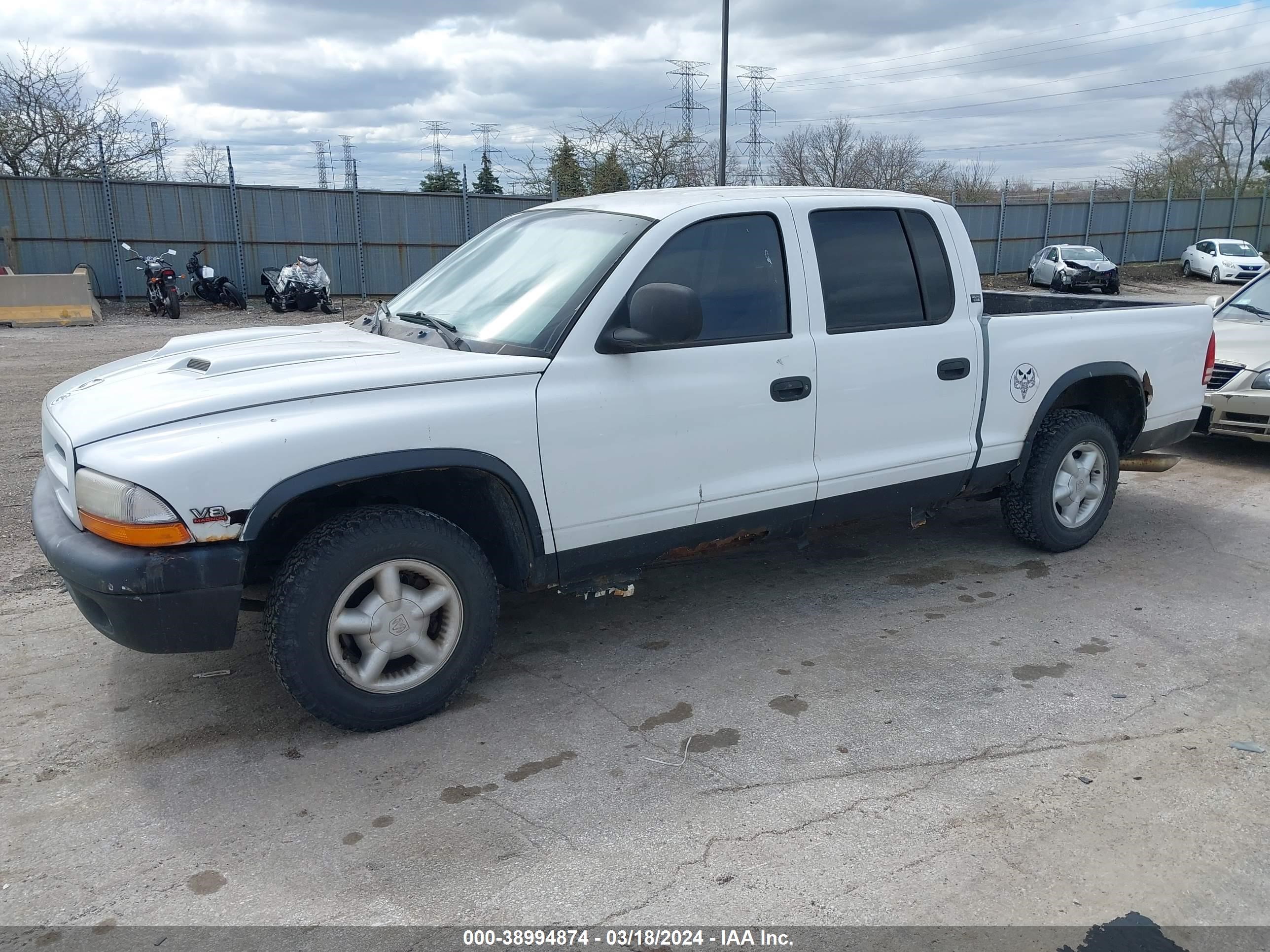 Photo 1 VIN: 1B7GL2AN8YS680029 - DODGE DAKOTA 