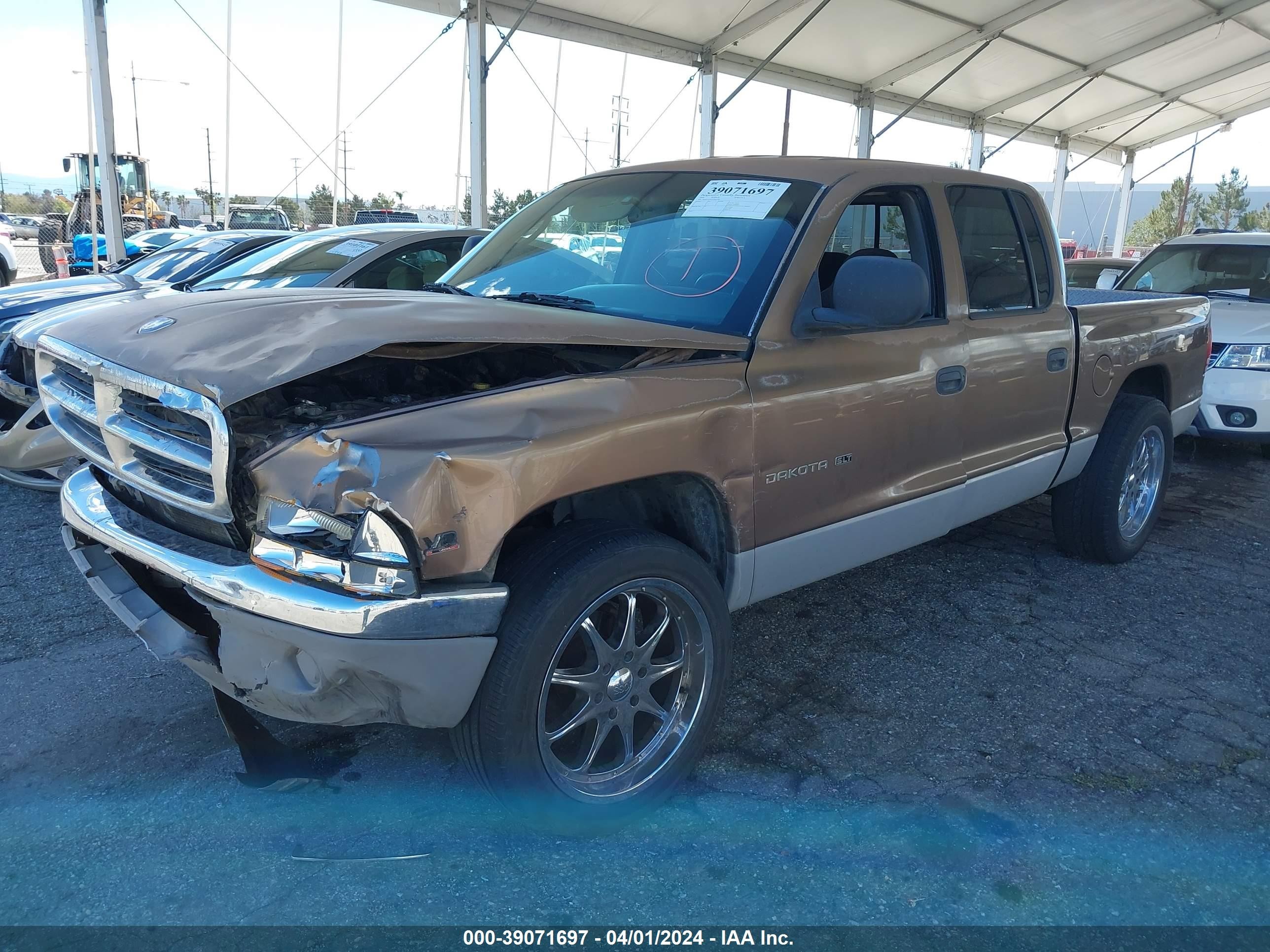 Photo 1 VIN: 1B7GL2ANXYS665399 - DODGE DAKOTA 