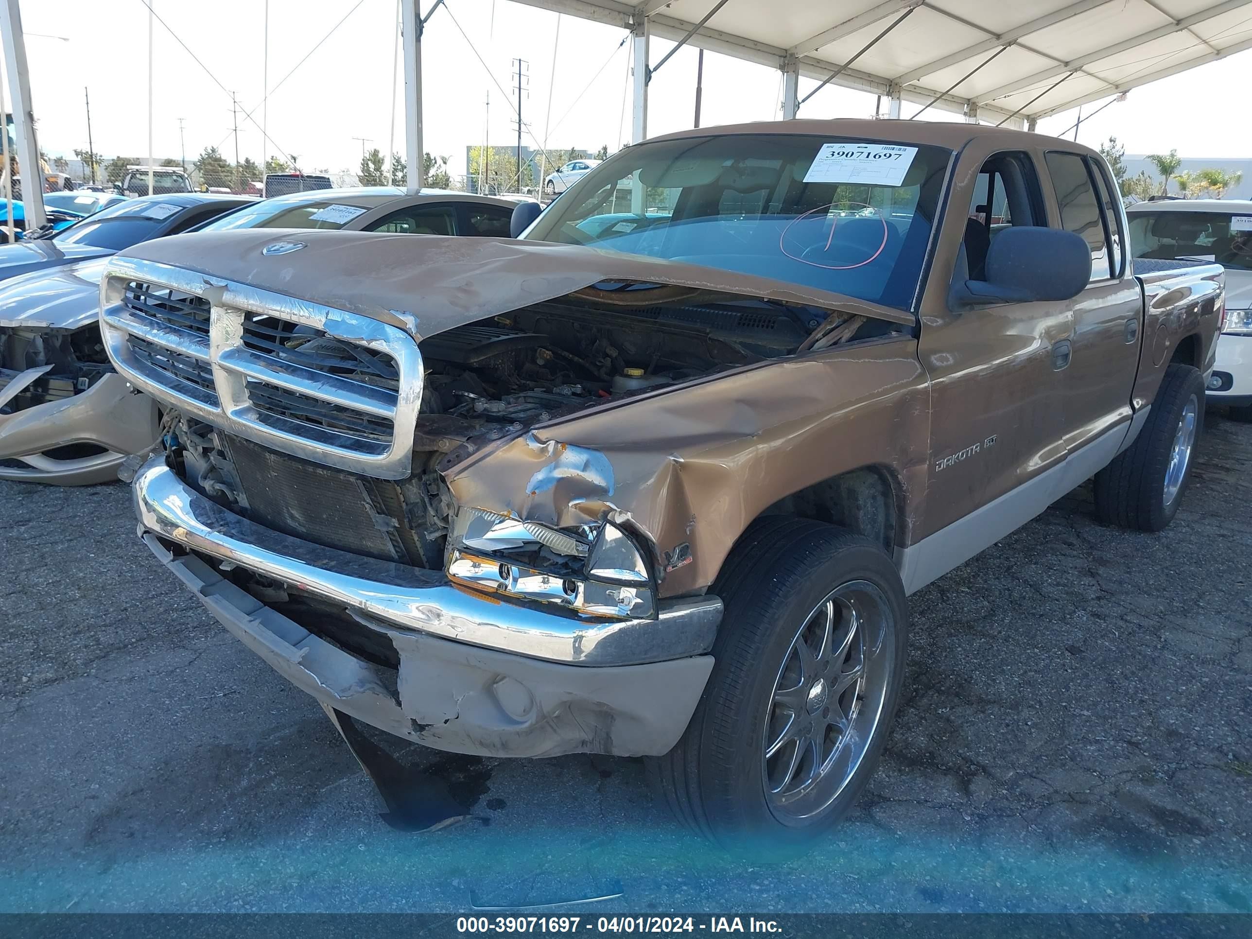 Photo 5 VIN: 1B7GL2ANXYS665399 - DODGE DAKOTA 