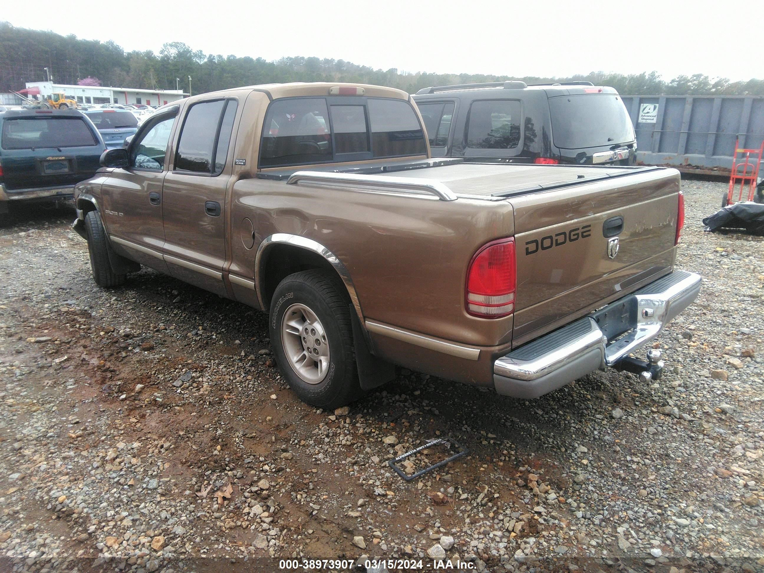 Photo 2 VIN: 1B7GL2AX7YS709506 - DODGE DAKOTA 