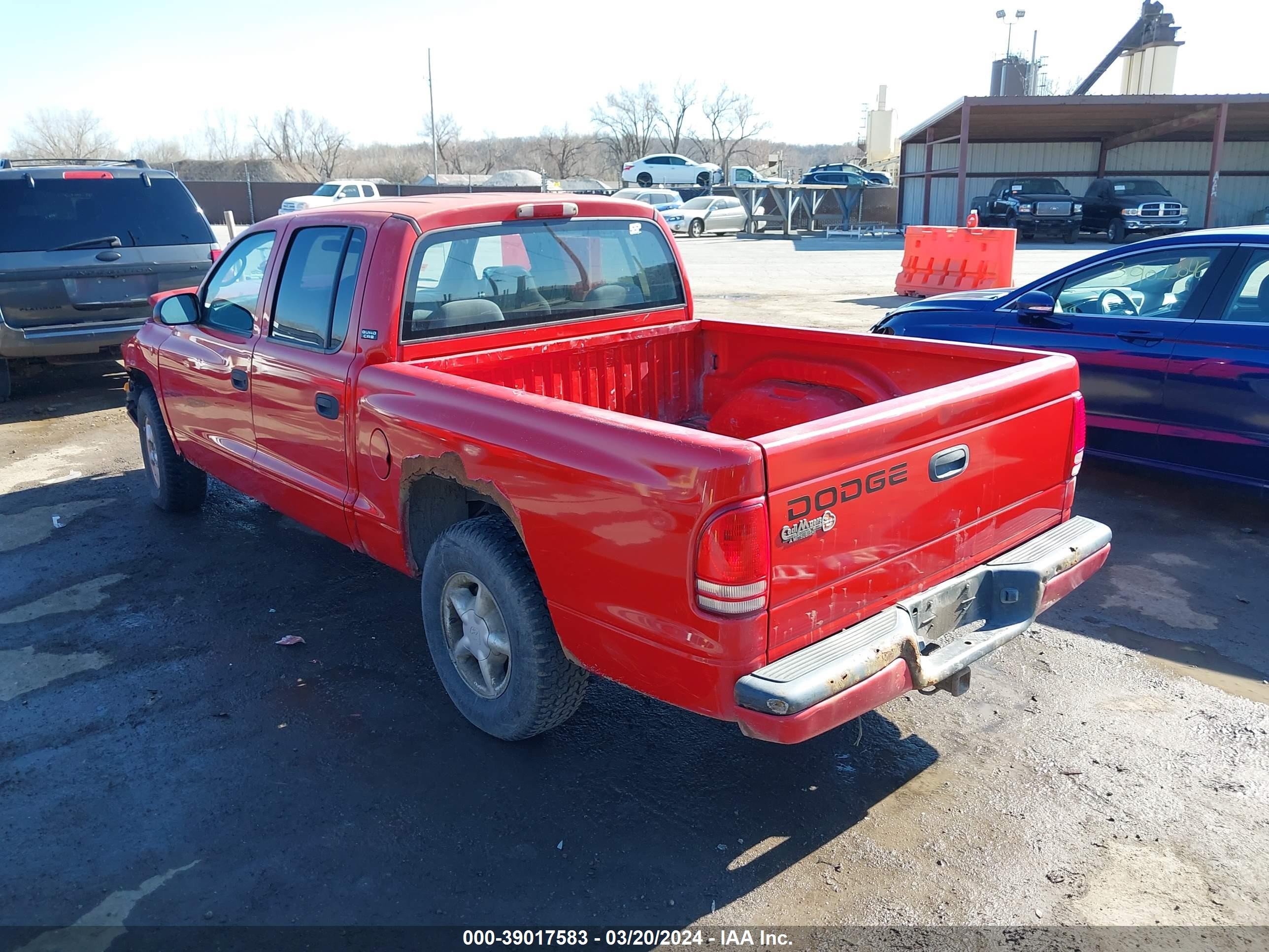 Photo 2 VIN: 1B7GL2AX9YS708096 - DODGE DAKOTA 