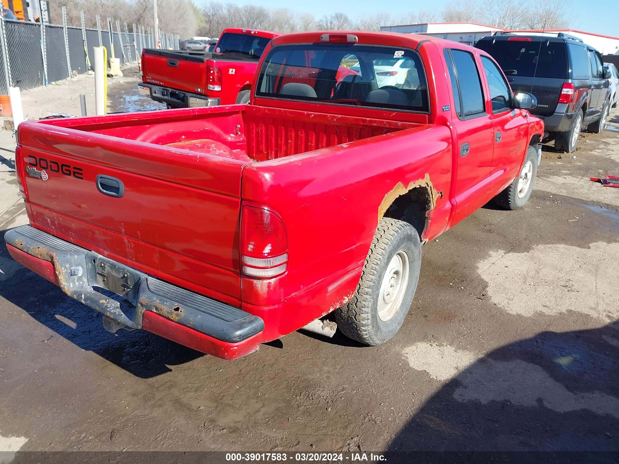 Photo 3 VIN: 1B7GL2AX9YS708096 - DODGE DAKOTA 