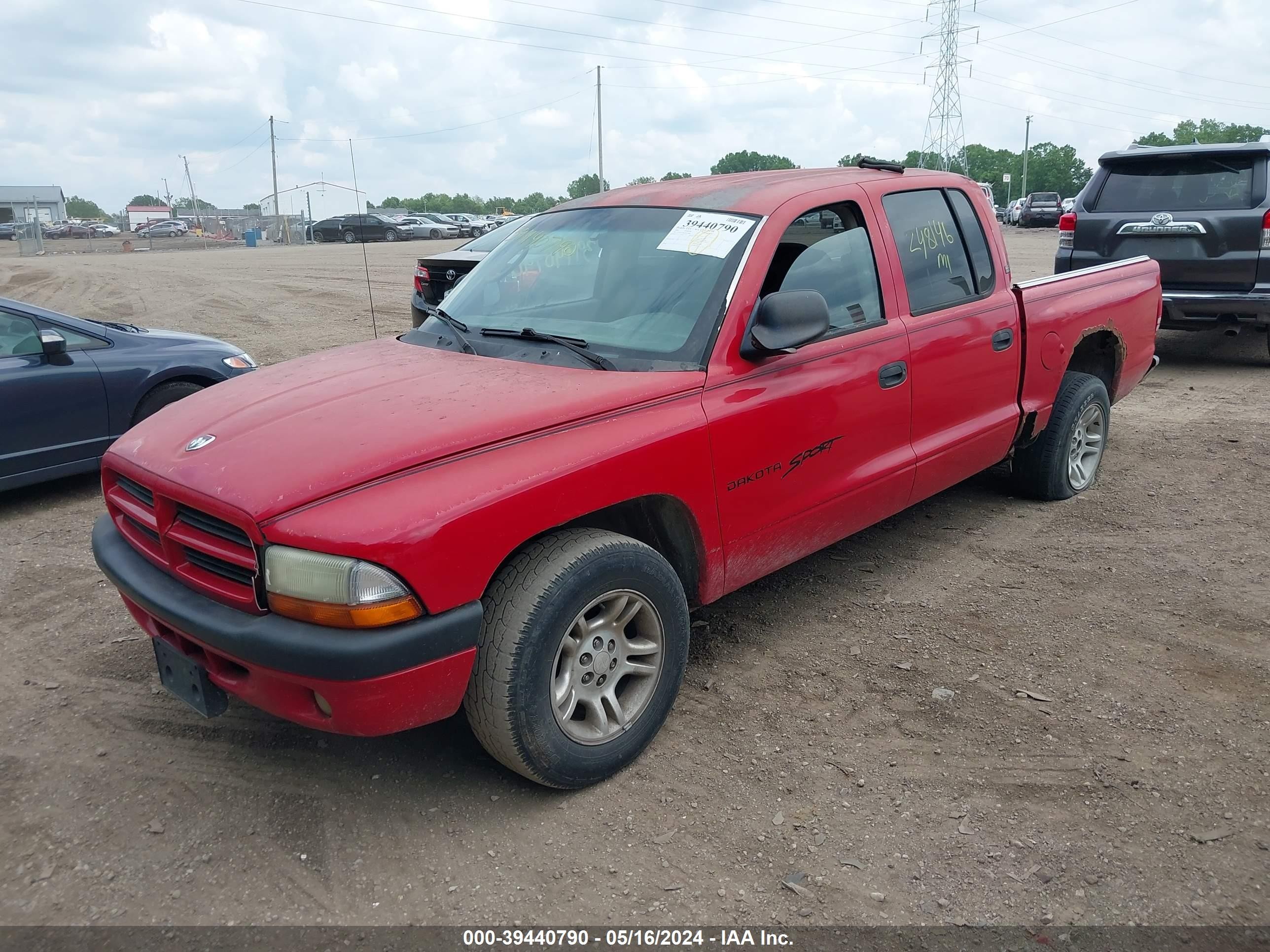 Photo 1 VIN: 1B7GL2AXX1S124862 - DODGE DAKOTA 