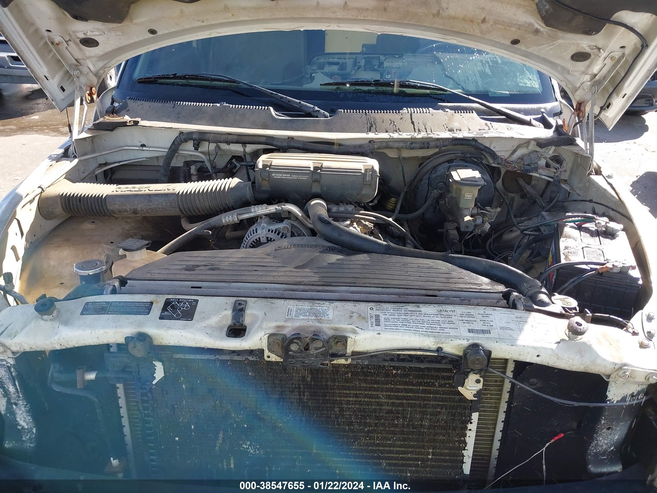 Photo 9 VIN: 1B7HC13Y3TJ167288 - DODGE RAM 