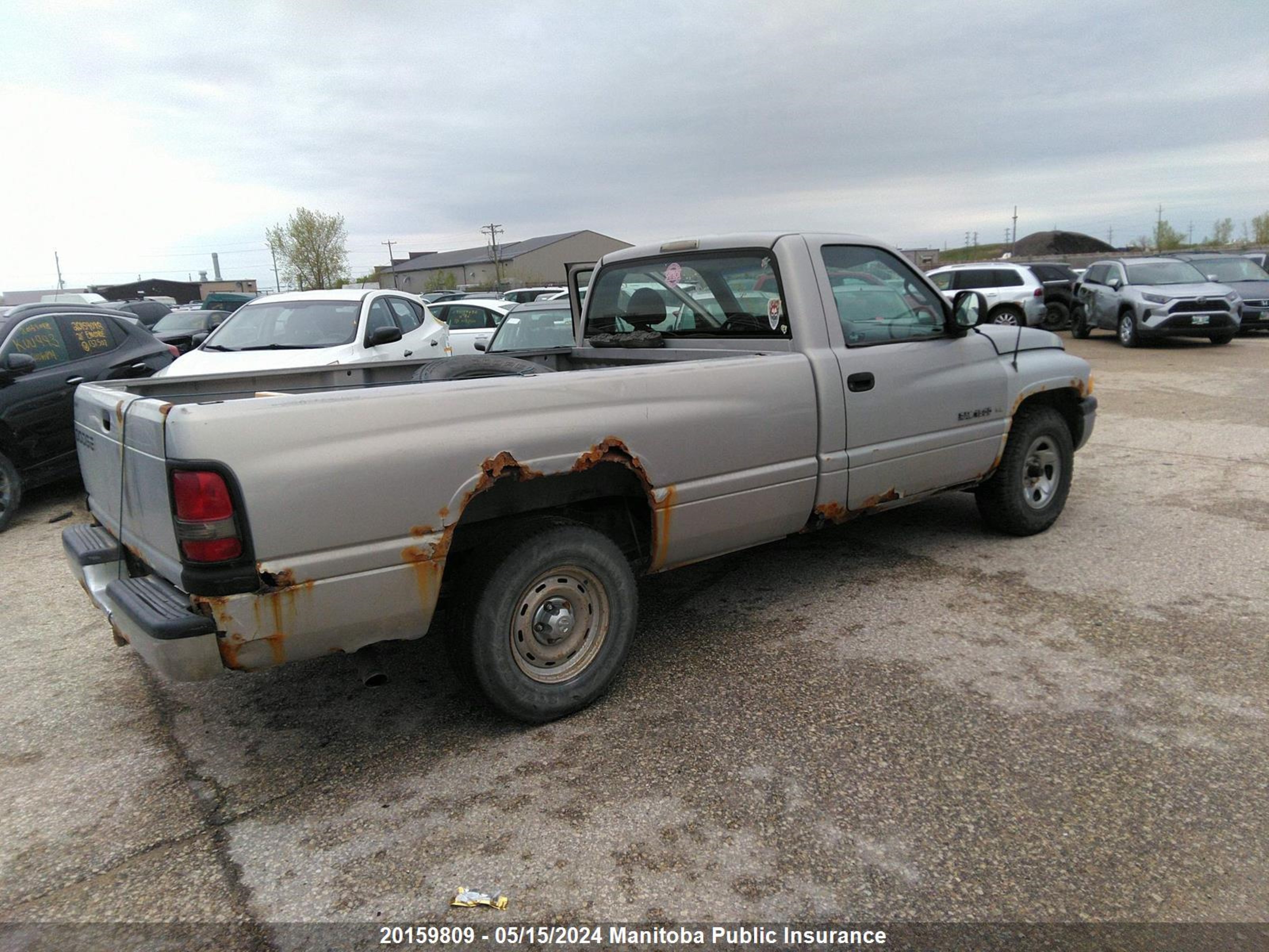 Photo 3 VIN: 1B7HC16X7WS603612 - DODGE RAM 