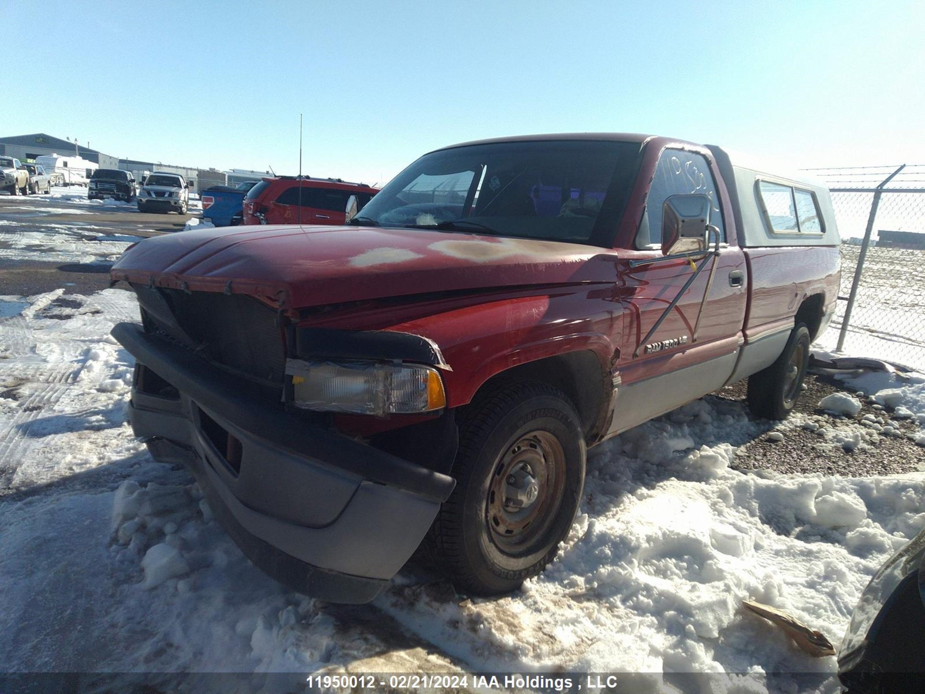 Photo 1 VIN: 1B7HC16Y0RS553553 - DODGE RAM 