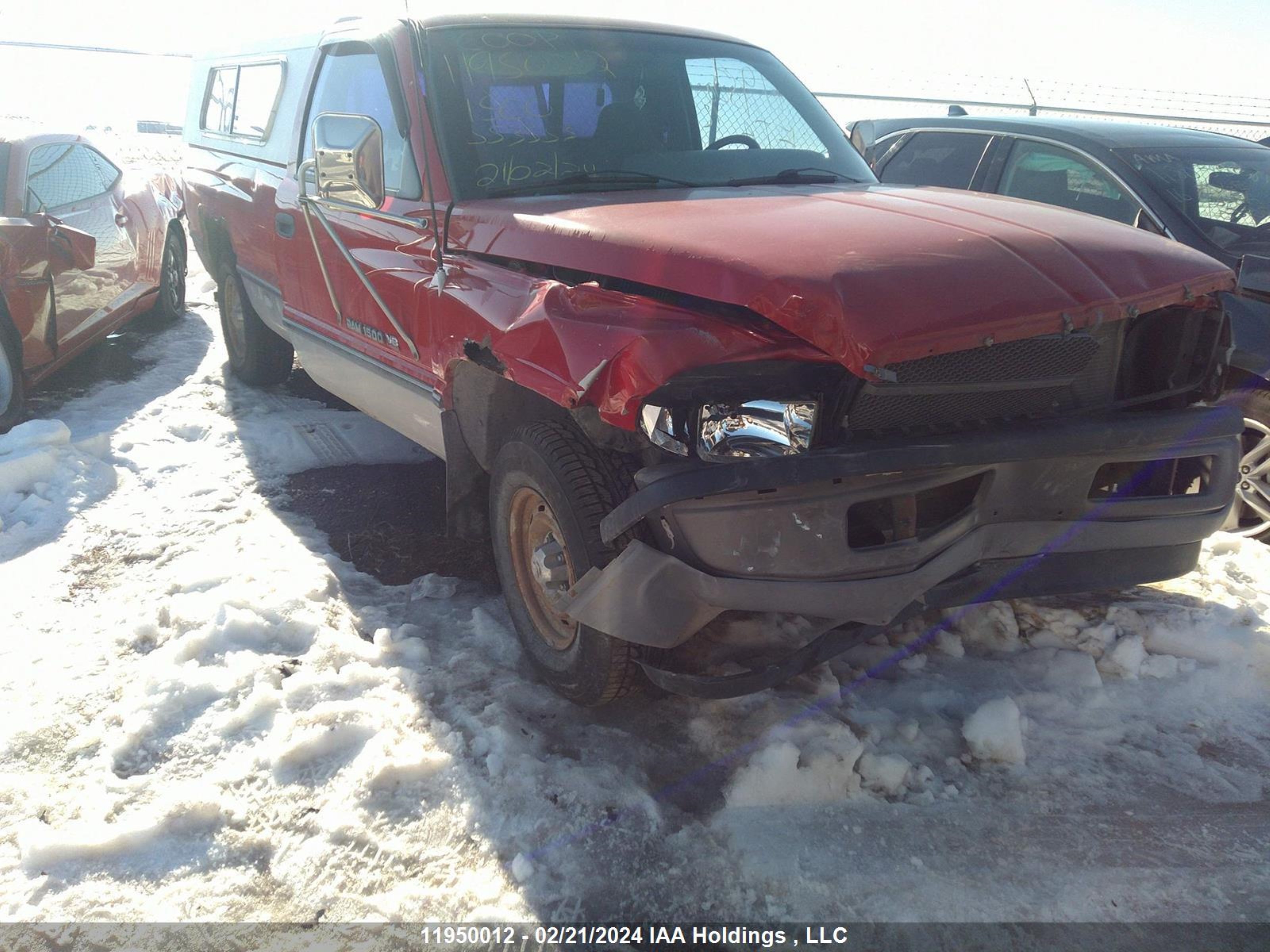 Photo 5 VIN: 1B7HC16Y0RS553553 - DODGE RAM 