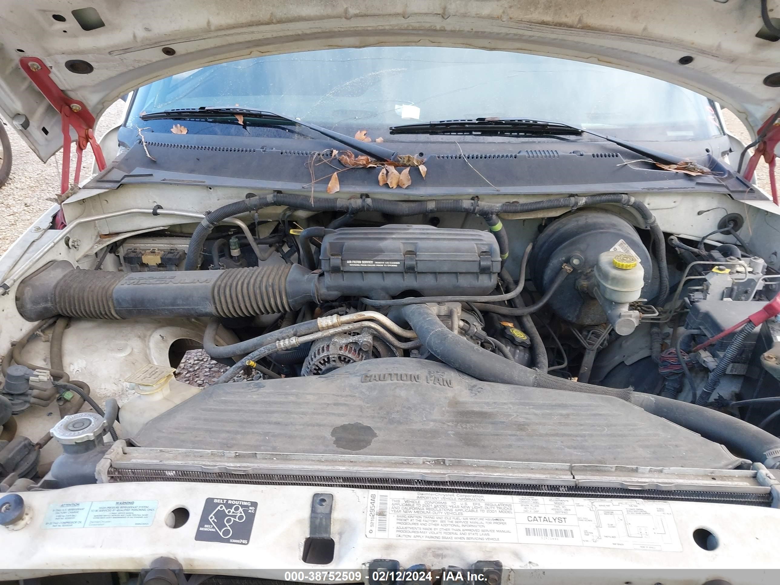 Photo 9 VIN: 1B7HC16Y11S268378 - DODGE RAM 