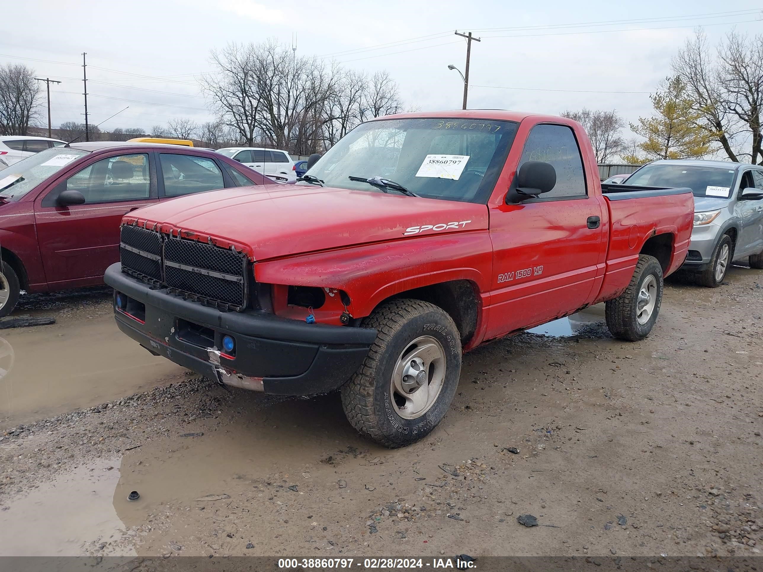 Photo 1 VIN: 1B7HC16Y3XS180439 - DODGE RAM 