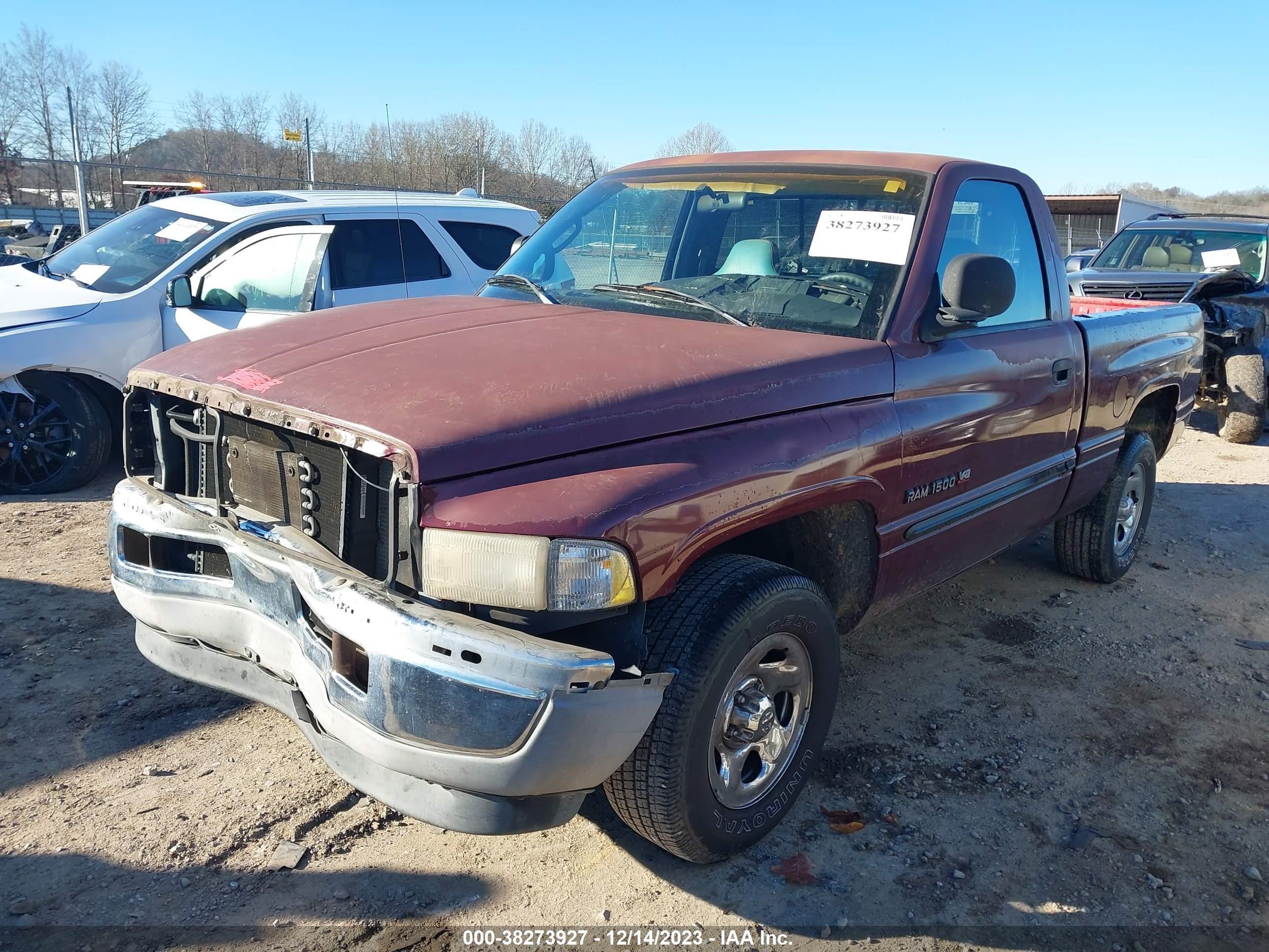 Photo 1 VIN: 1B7HC16Z7YS644696 - DODGE RAM 