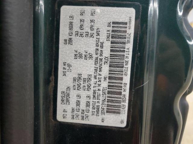 Photo 11 VIN: 1B7HF13Y0WJ150721 - DODGE RAM 1500 