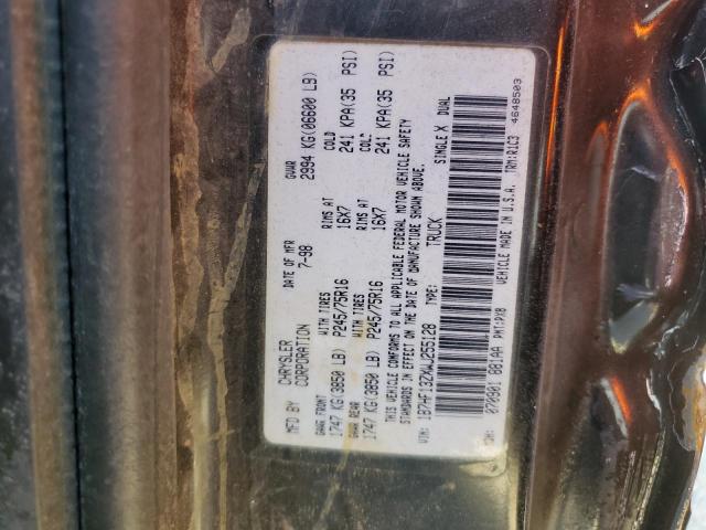 Photo 12 VIN: 1B7HF13ZXWJ255128 - DODGE RAM 1500 