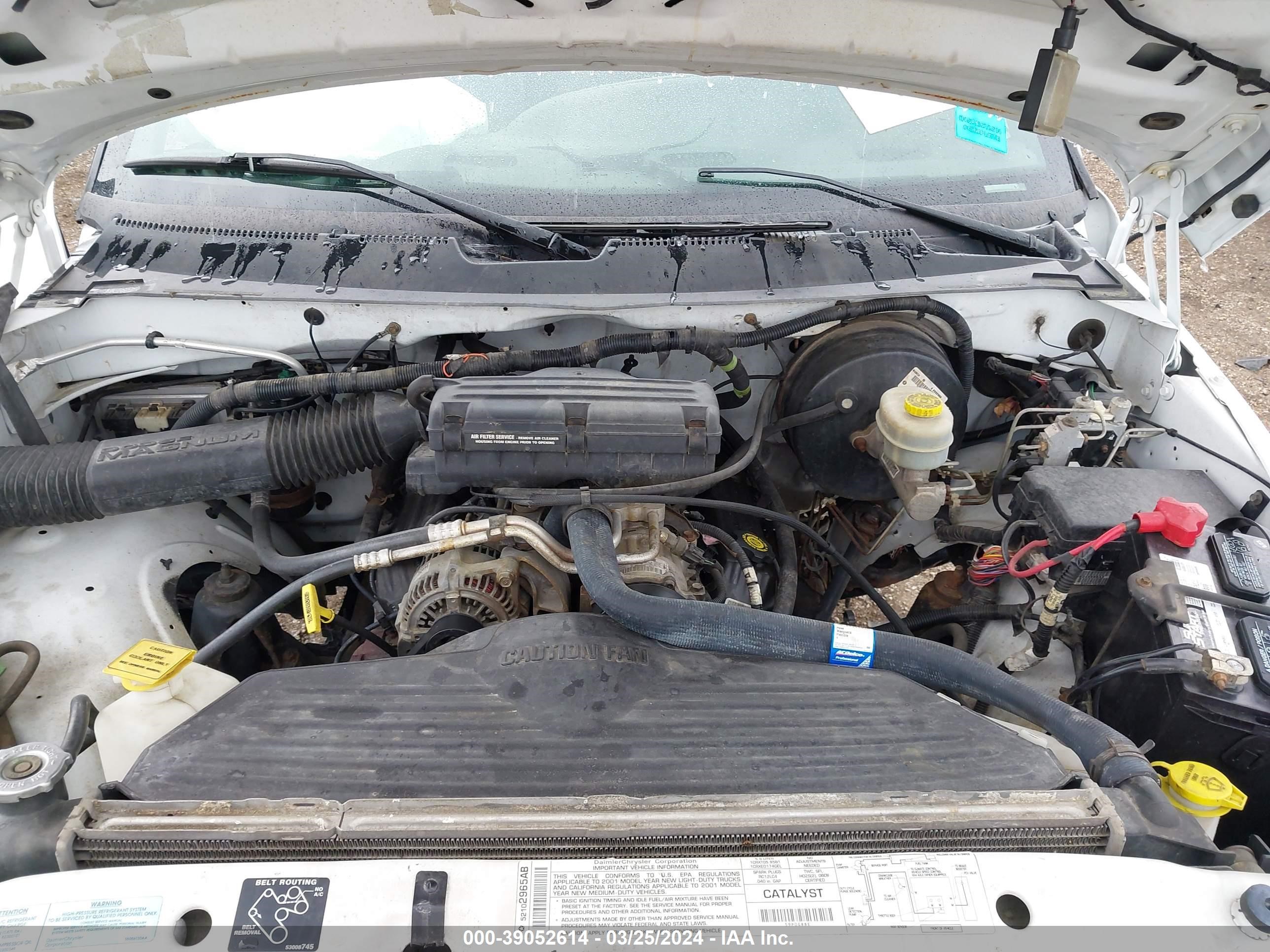 Photo 9 VIN: 1B7HF16Z61S106312 - DODGE RAM 