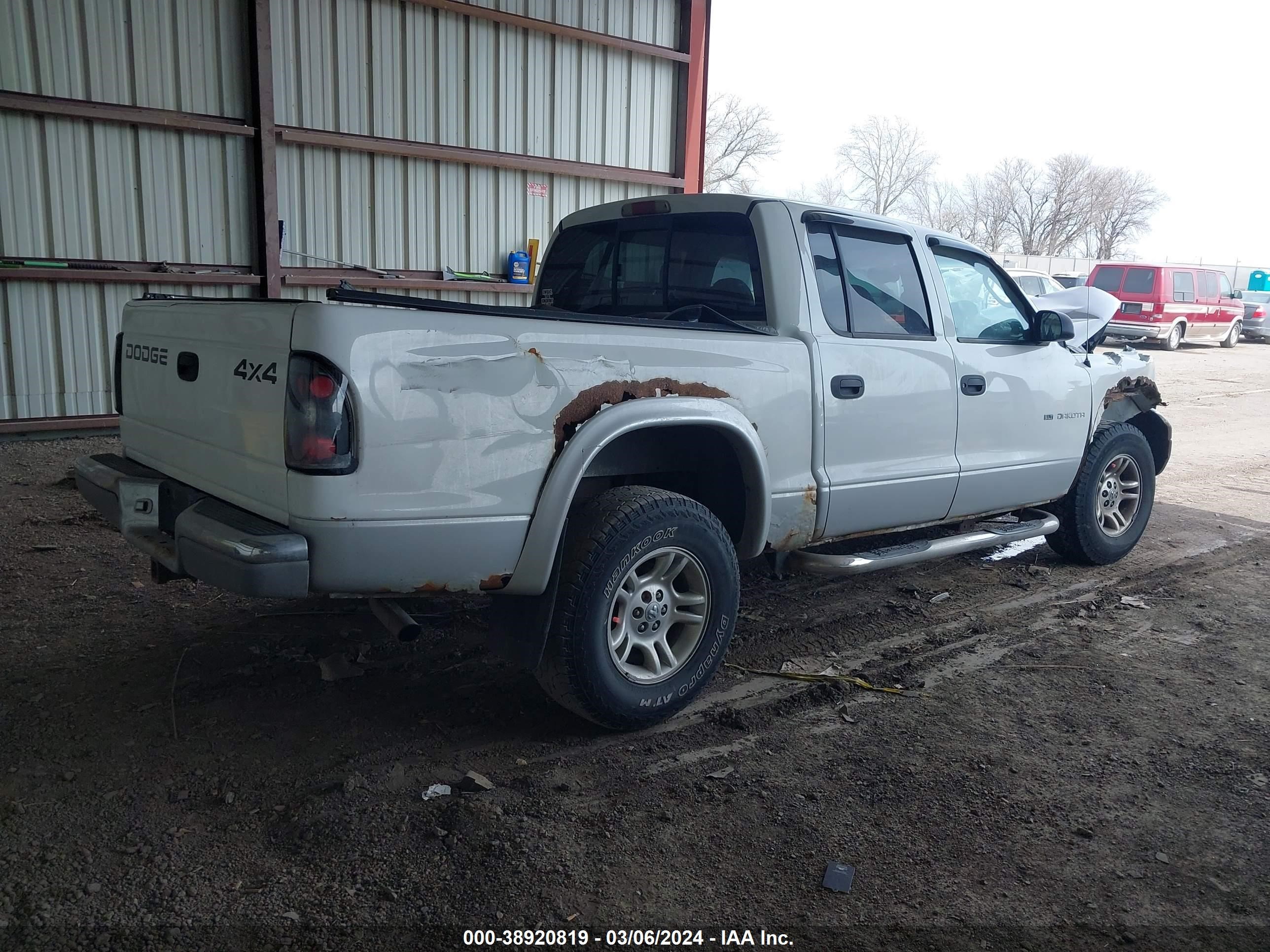 Photo 3 VIN: 1B7HG2AN31S348160 - DODGE DAKOTA 