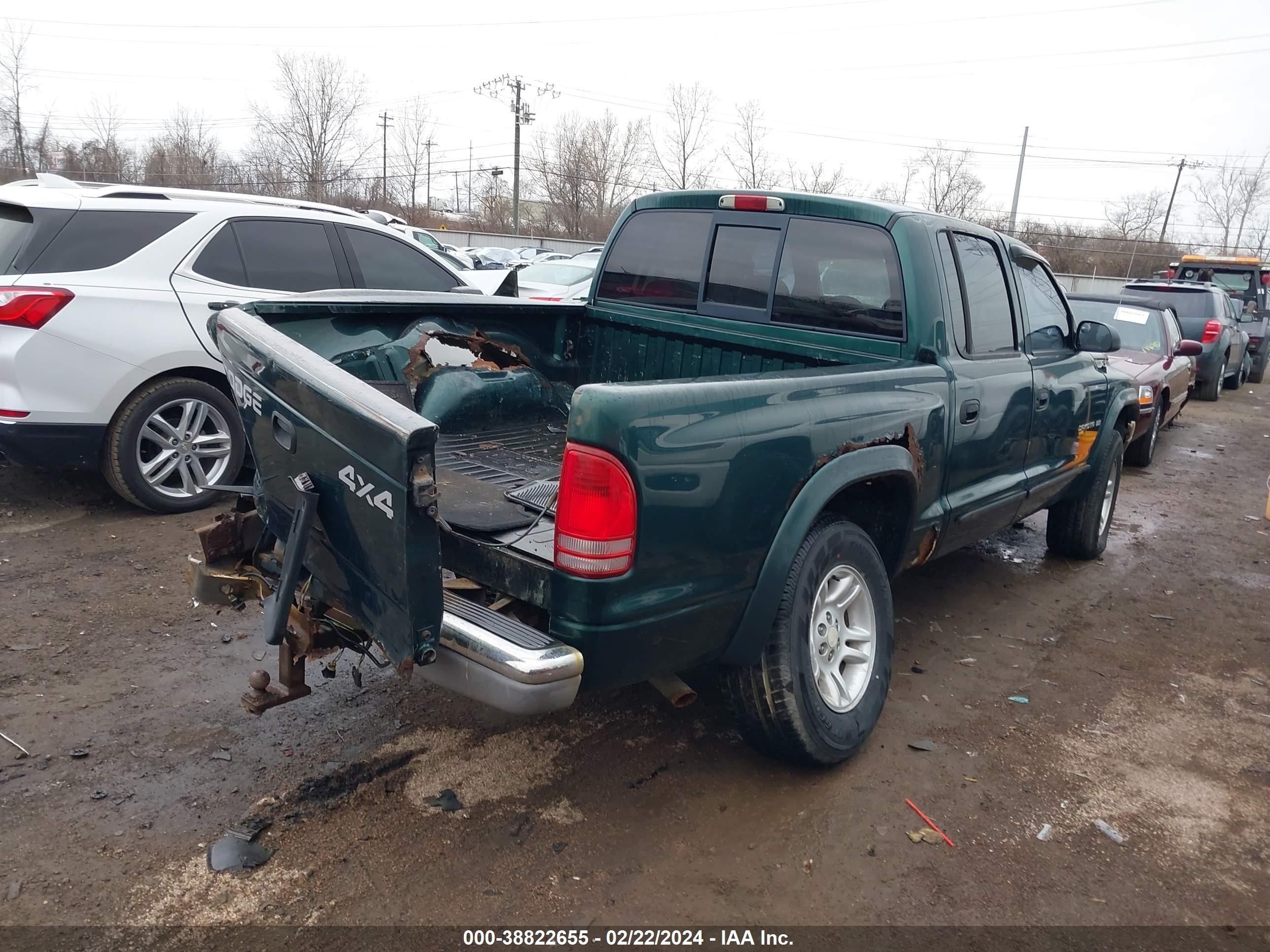 Photo 3 VIN: 1B7HG2ANX1S299300 - DODGE DAKOTA 