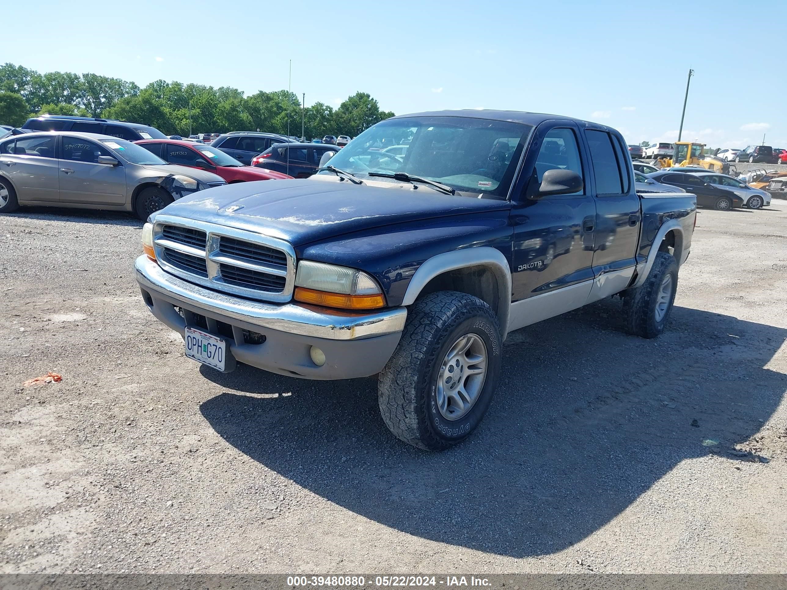 Photo 1 VIN: 1B7HG2AZ21S274555 - DODGE DAKOTA 