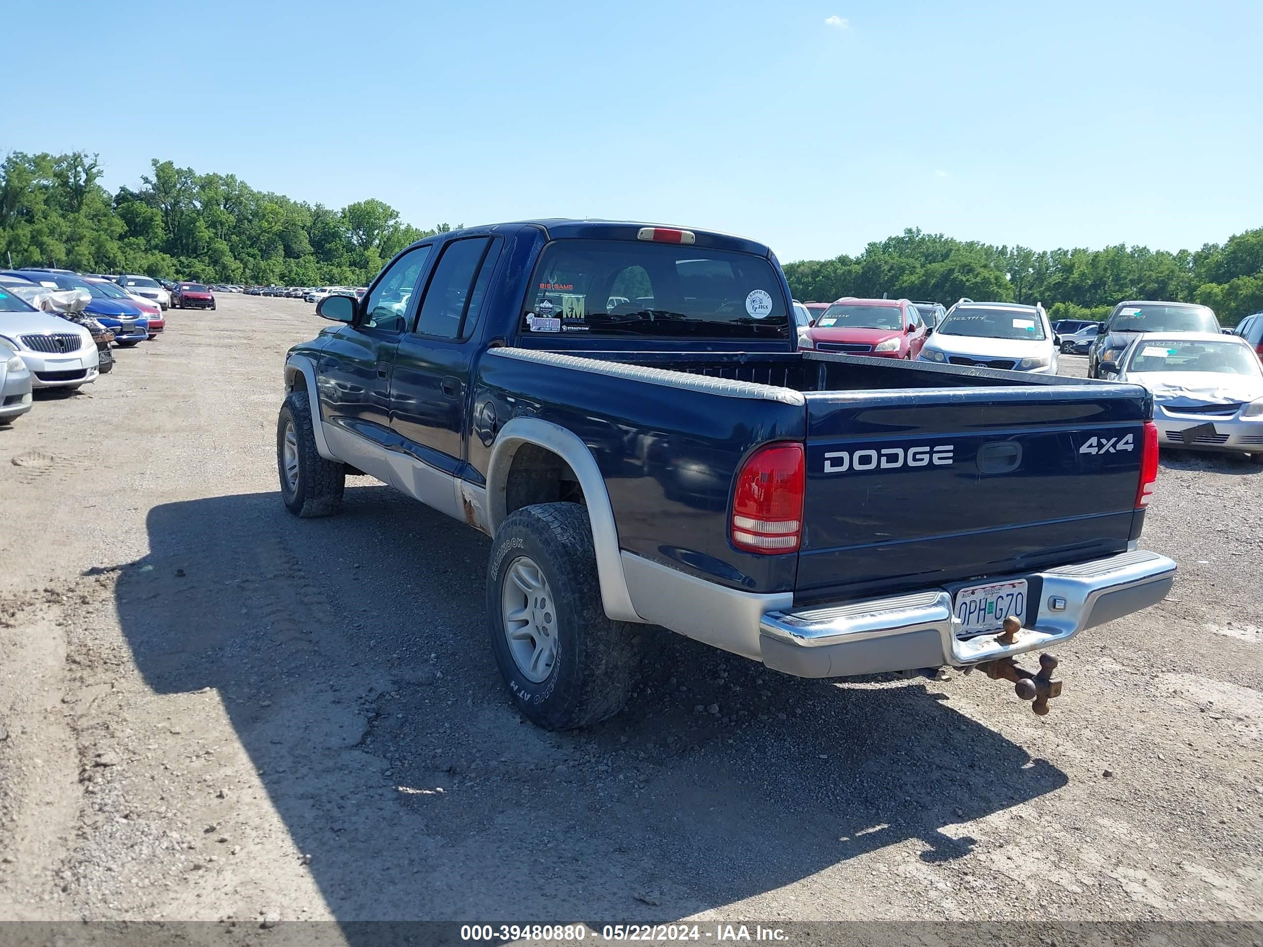 Photo 2 VIN: 1B7HG2AZ21S274555 - DODGE DAKOTA 