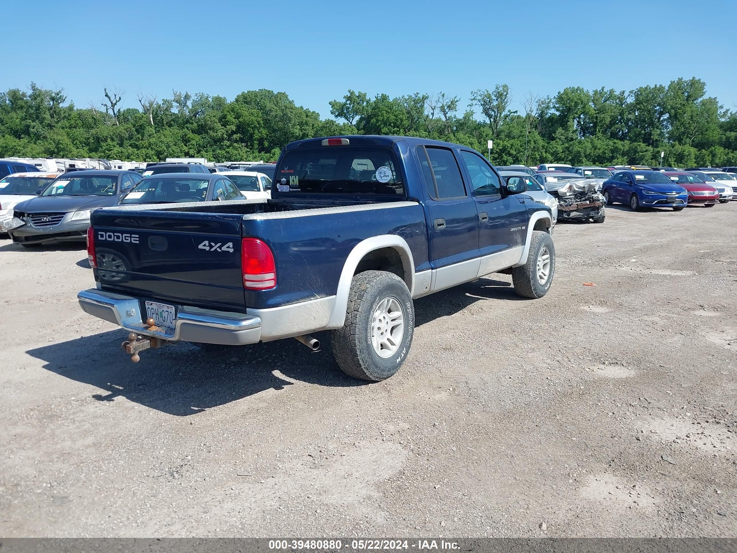 Photo 3 VIN: 1B7HG2AZ21S274555 - DODGE DAKOTA 