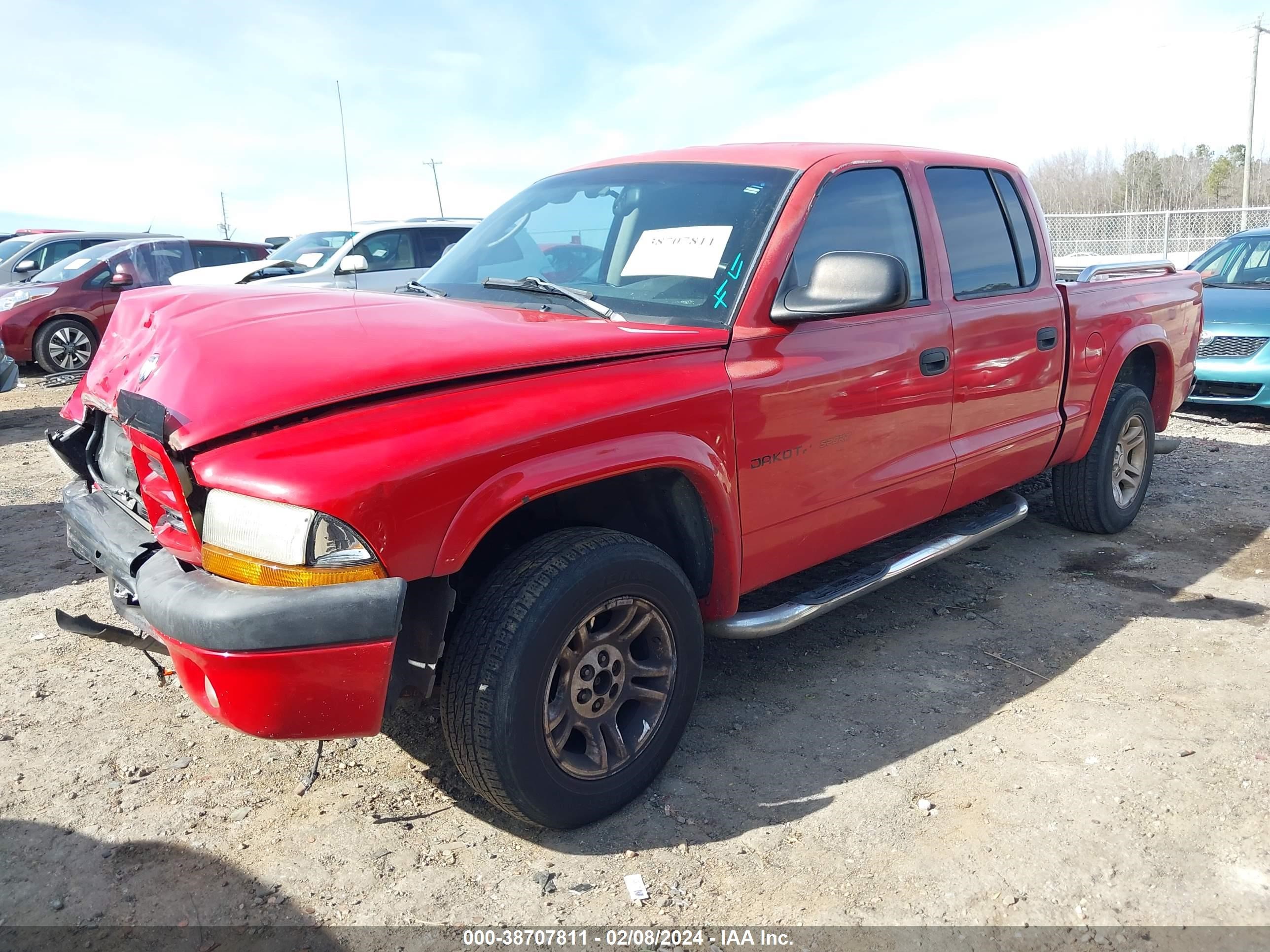 Photo 1 VIN: 1B7HG38N42S584376 - DODGE DAKOTA 