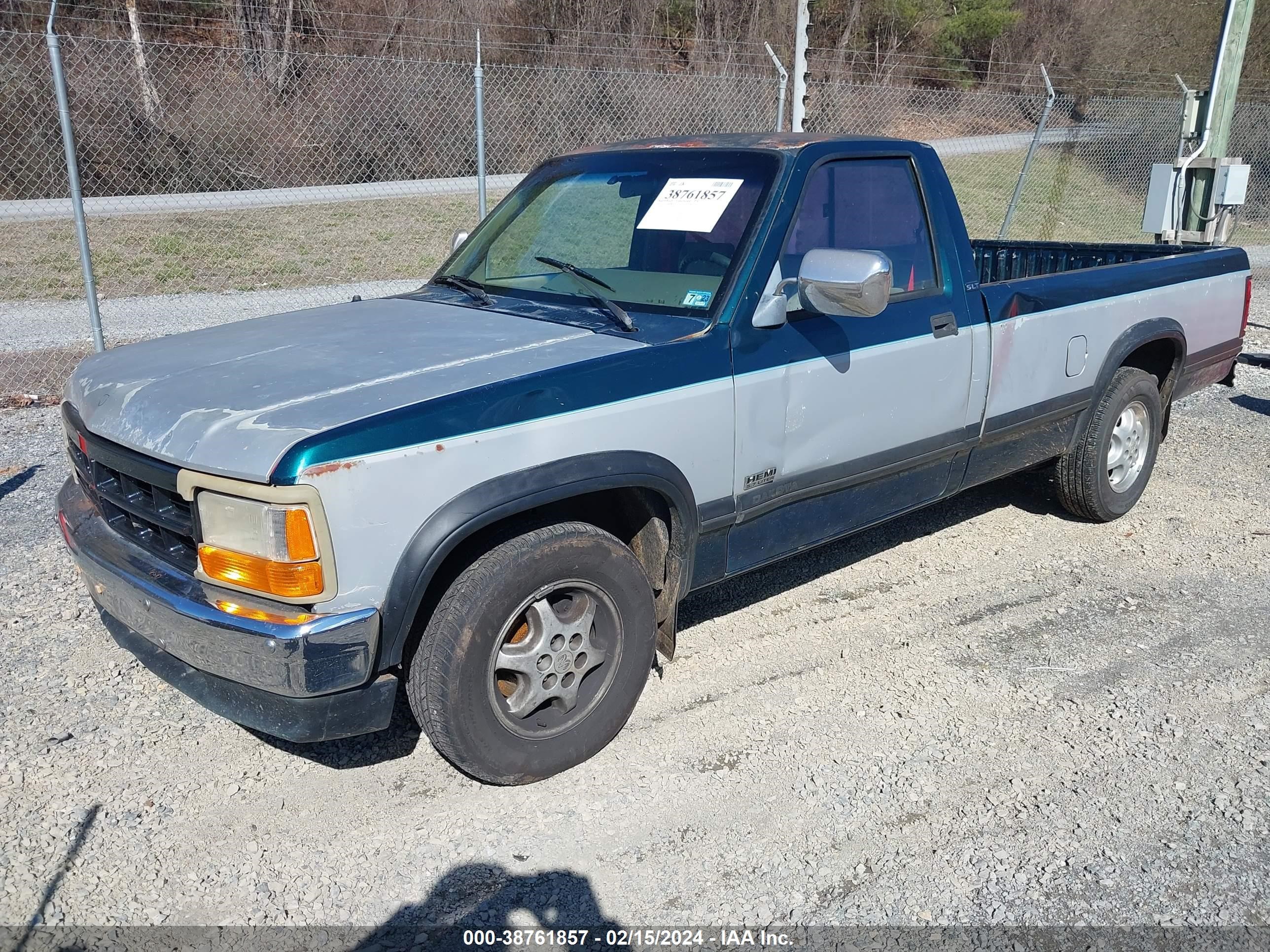 Photo 1 VIN: 1B7HL26Y1SS372991 - DODGE DAKOTA 