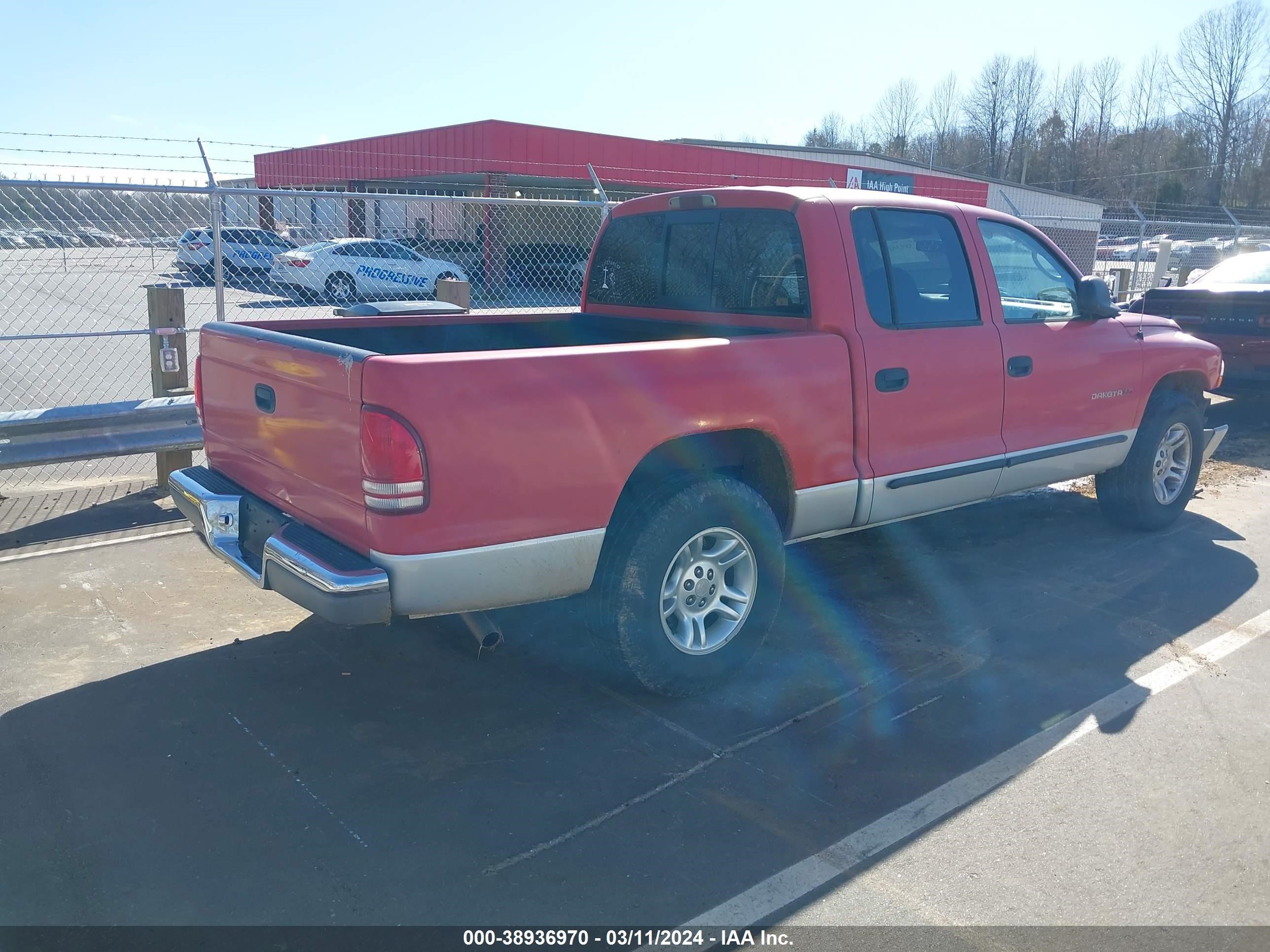 Photo 3 VIN: 1B7HL2AX71S328250 - DODGE DAKOTA 