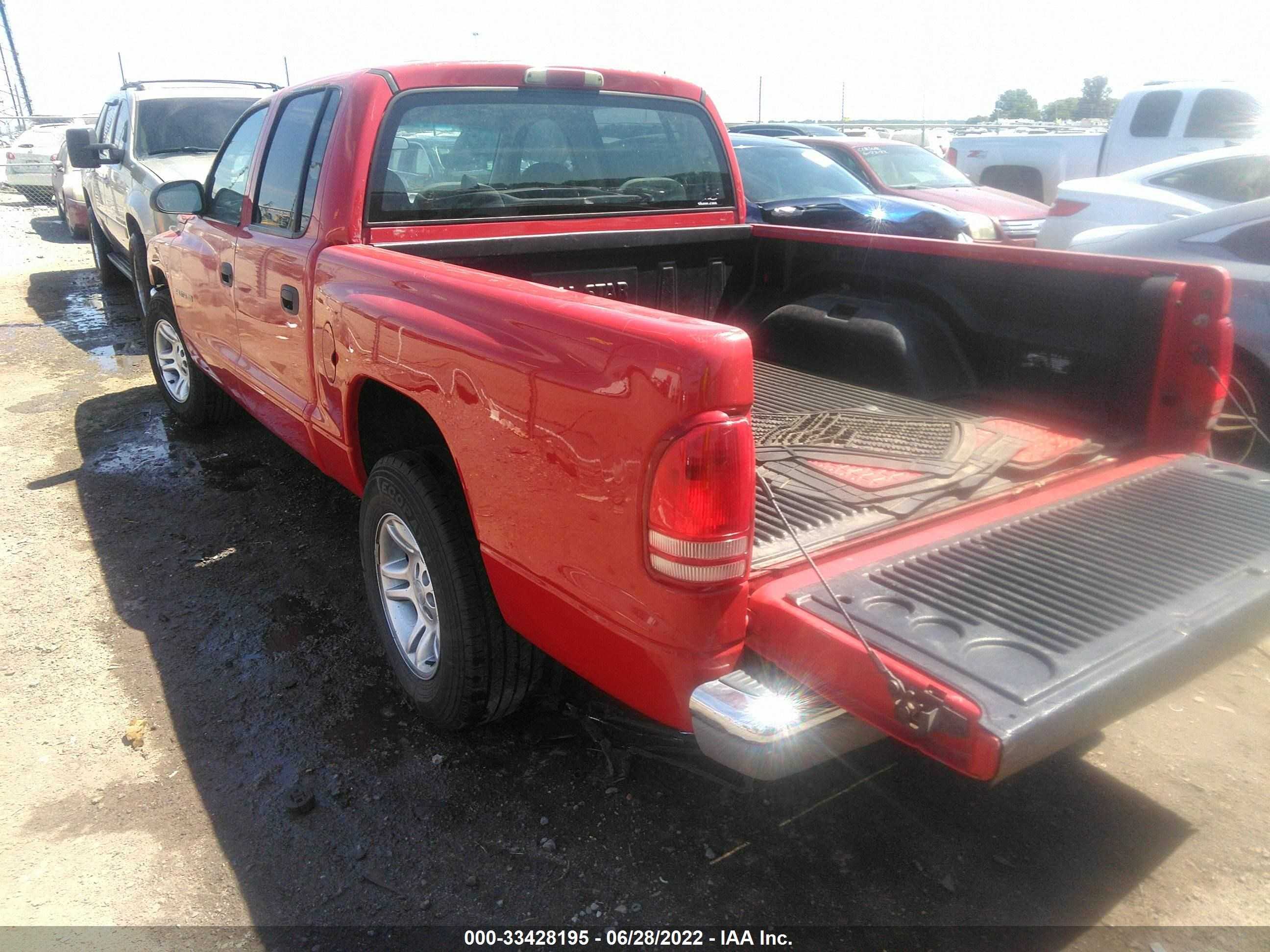 Photo 2 VIN: 1B7HL2AX91S252966 - DODGE DAKOTA 