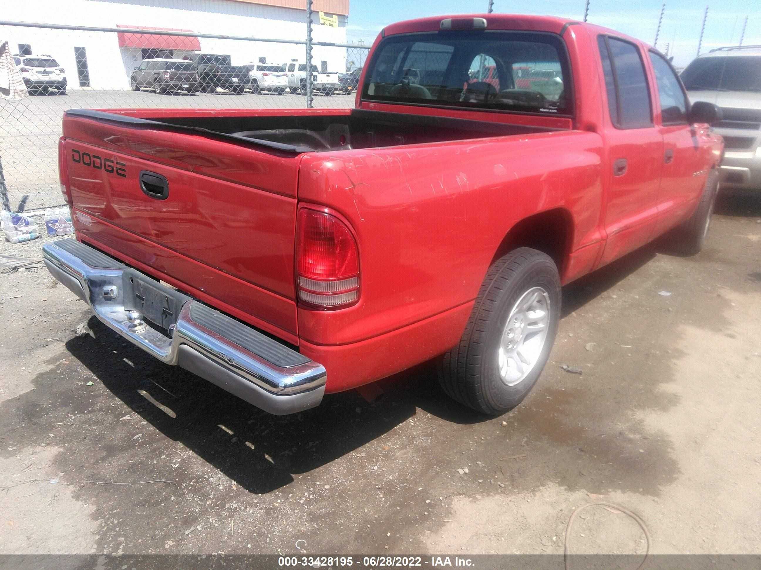 Photo 3 VIN: 1B7HL2AX91S252966 - DODGE DAKOTA 