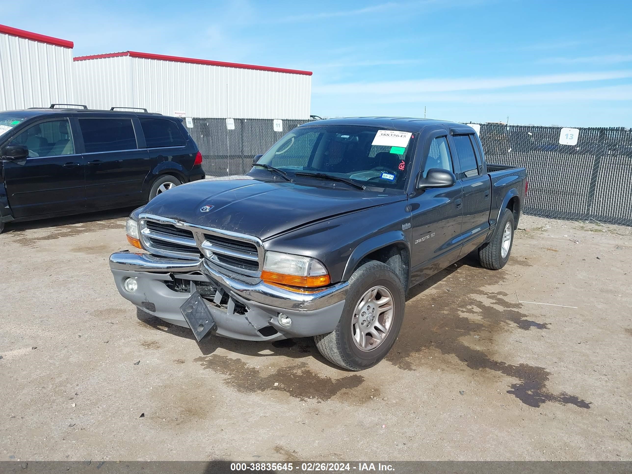 Photo 1 VIN: 1B7HL48X72S543940 - DODGE DAKOTA 