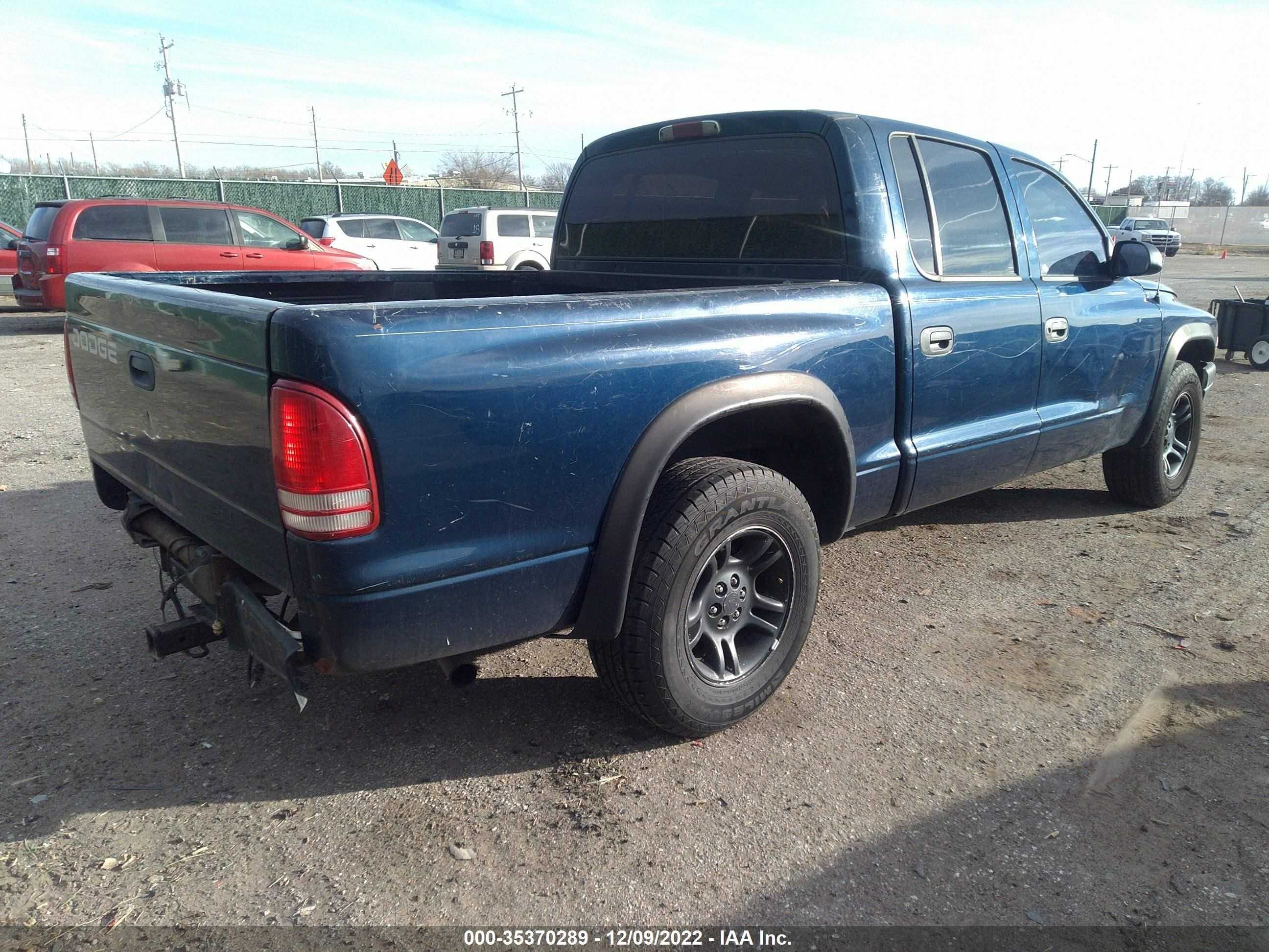 Photo 3 VIN: 1B7HL48X92S513144 - DODGE DAKOTA 