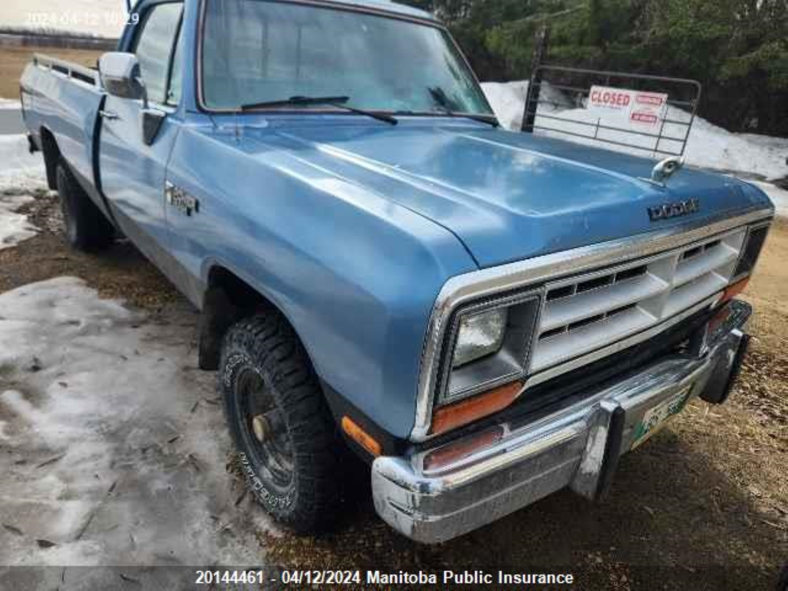 Photo 1 VIN: 1B7HW14T1GS093847 - DODGE NULL 