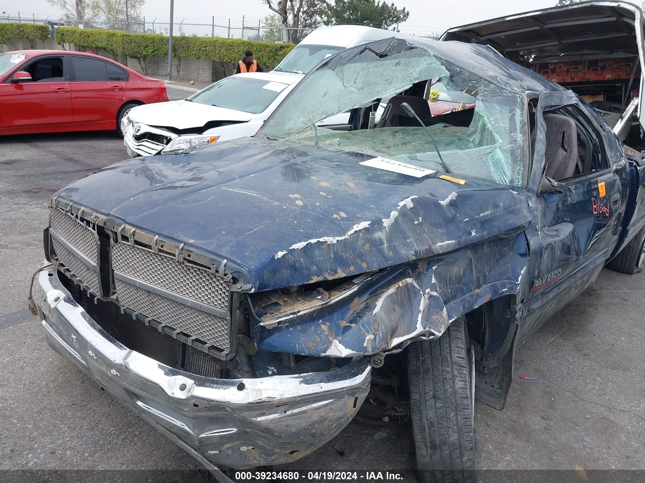 Photo 10 VIN: 1B7KC23621J524709 - DODGE RAM 