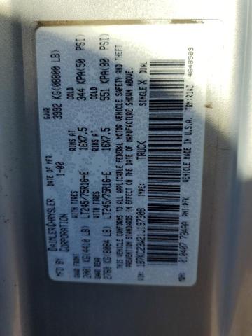 Photo 11 VIN: 1B7KC23W21J197308 - DODGE RAM 2500 