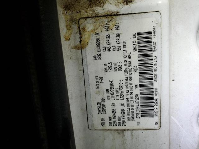 Photo 11 VIN: 1B7KF23Z4WJ171270 - DODGE RAM 2500 