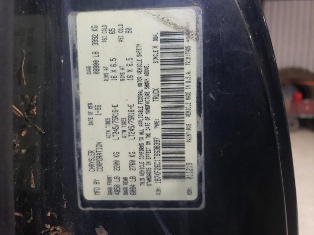 Photo 12 VIN: 1B7KF26C1TS638397 - DODGE RAM 2500 