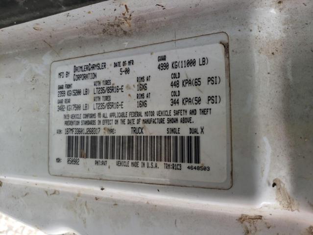 Photo 11 VIN: 1B7MF33601J268317 - DODGE RAM 3500 