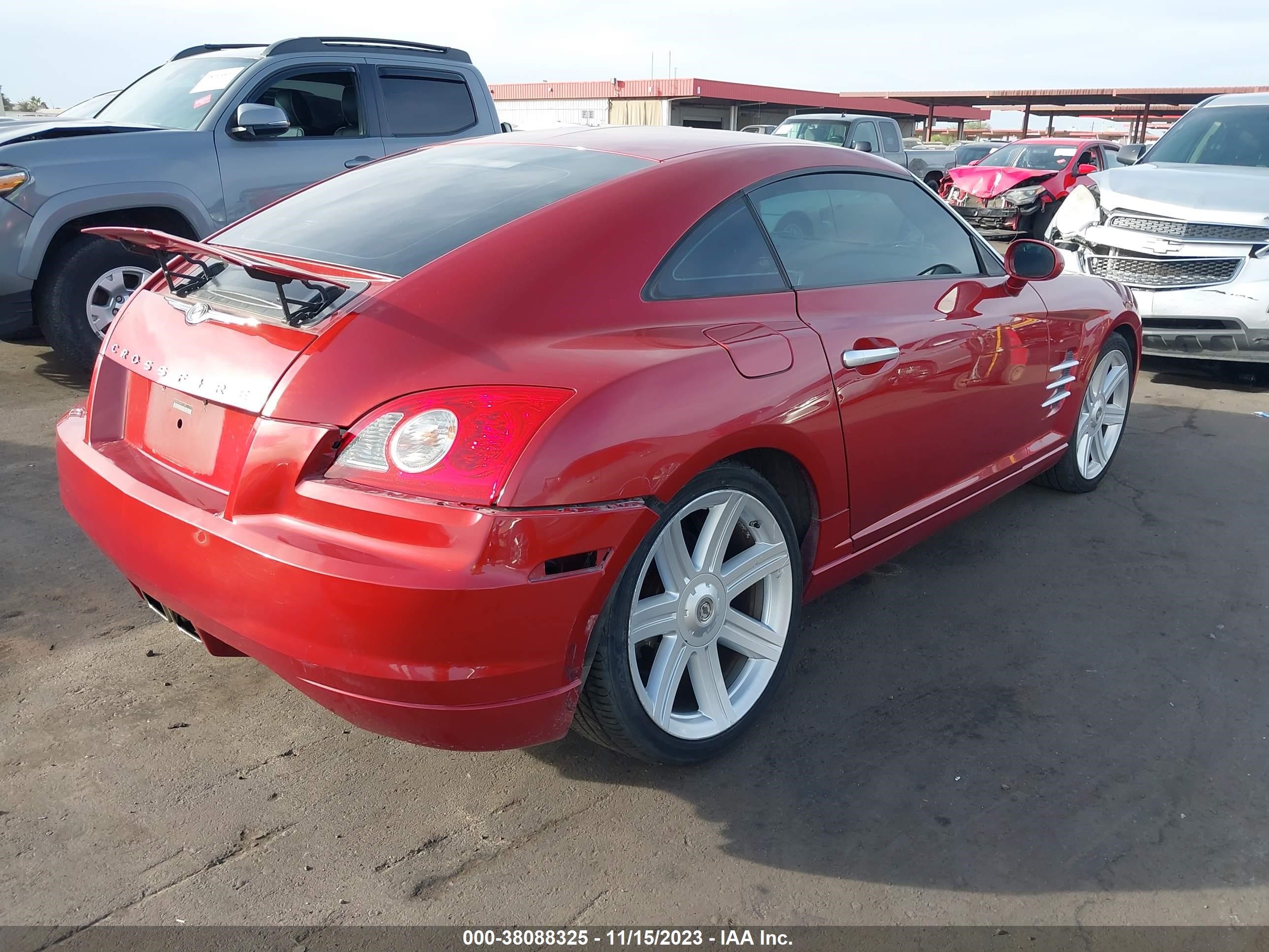 Photo 3 VIN: 1C3AN69L74X010368 - CHRYSLER CROSSFIRE 