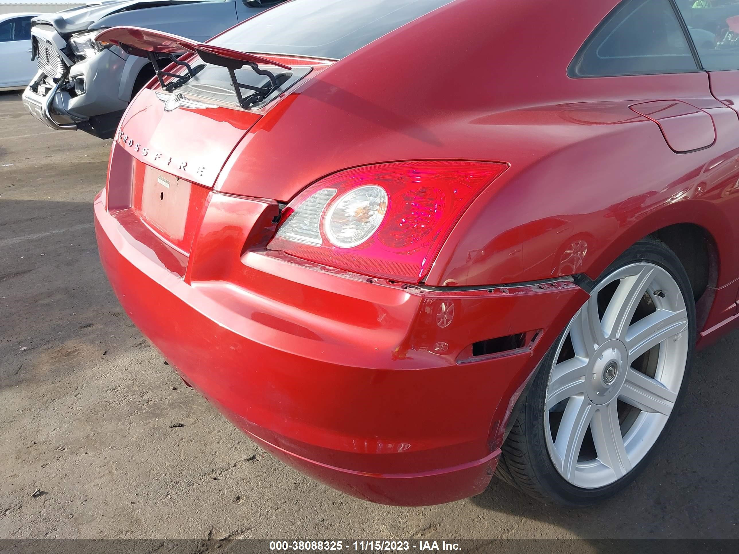 Photo 5 VIN: 1C3AN69L74X010368 - CHRYSLER CROSSFIRE 