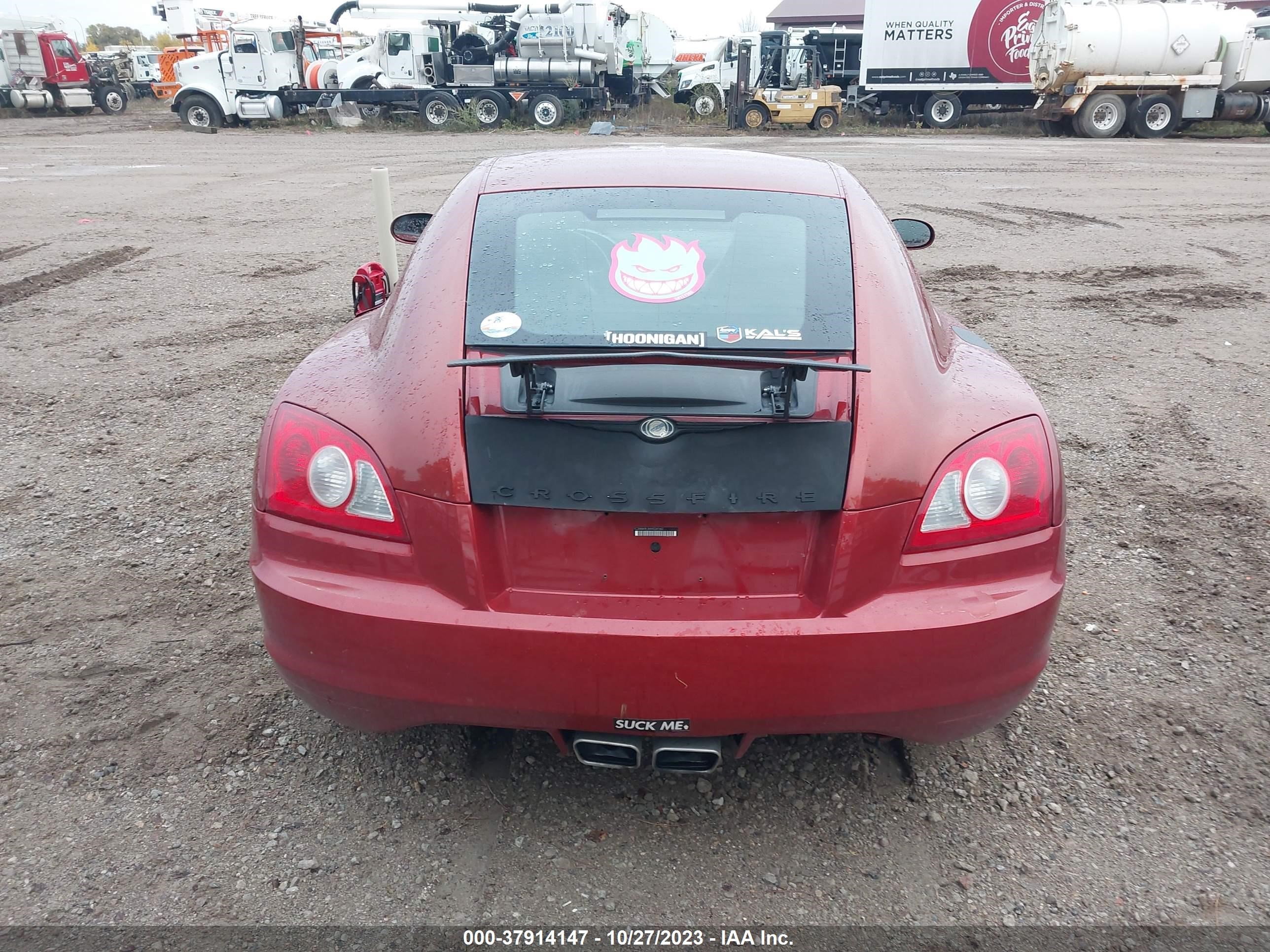 Photo 15 VIN: 1C3AN69L94X024160 - CHRYSLER CROSSFIRE 