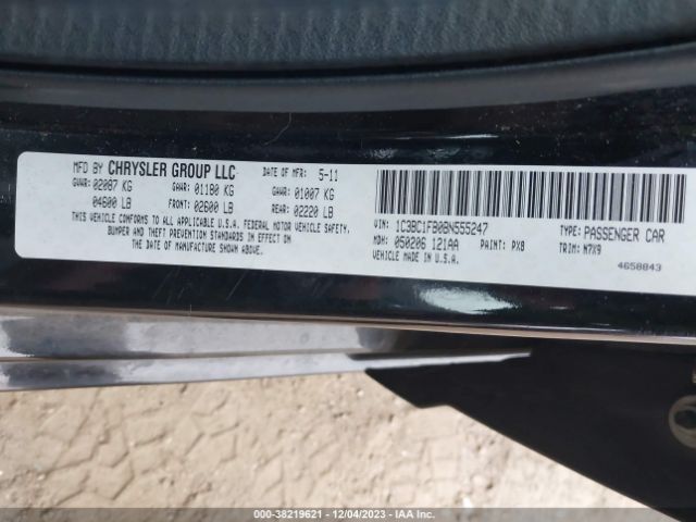 Photo 8 VIN: 1C3BC1FB0BN555247 - CHRYSLER 200 