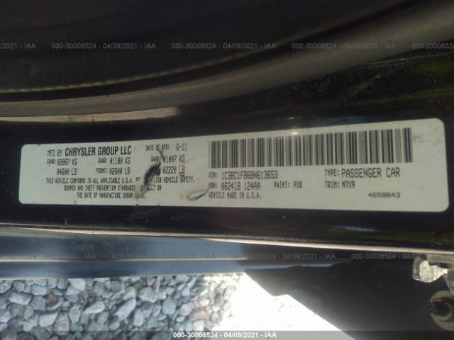 Photo 8 VIN: 1C3BC1FB6BN613653 - CHRYSLER 200 