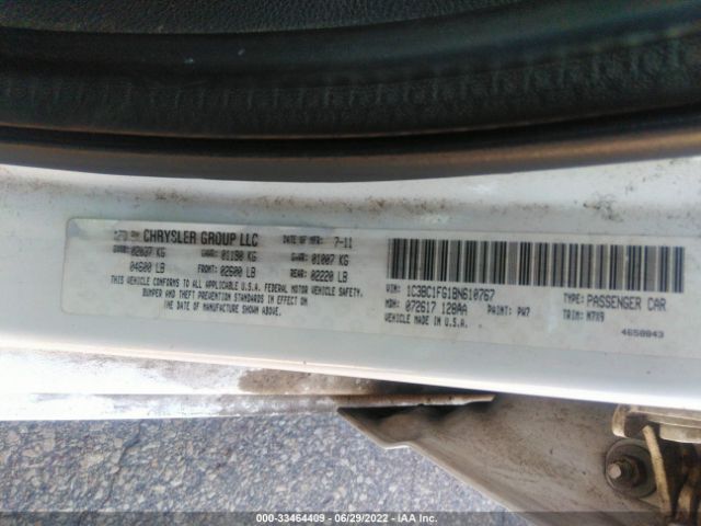 Photo 8 VIN: 1C3BC1FG1BN610767 - CHRYSLER 200 