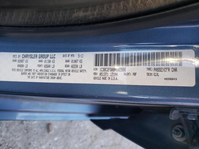 Photo 11 VIN: 1C3BC2FB0BN582986 - CHRYSLER 200 LIMITE 